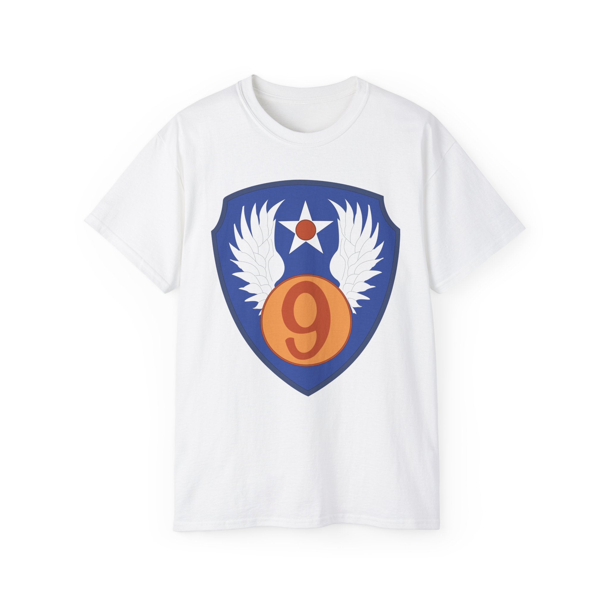 Unisex Ultra Cotton Tee - AAC - SSI - 9th Air Force wo Txt X 300