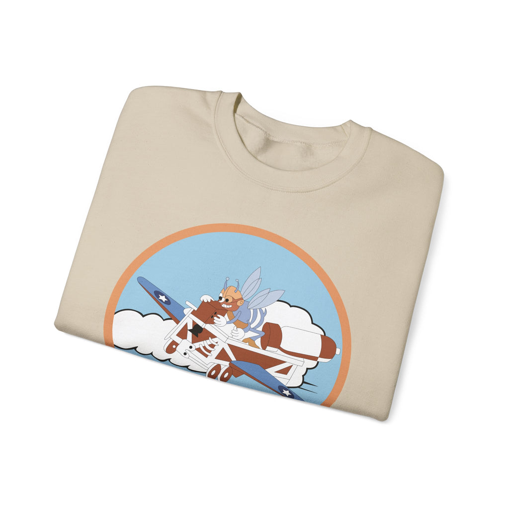 Crewneck Sweatshirt - AAC - 782nd Bomb Squadron, 465th Bomb Group - 15th AF wo Txt X 300