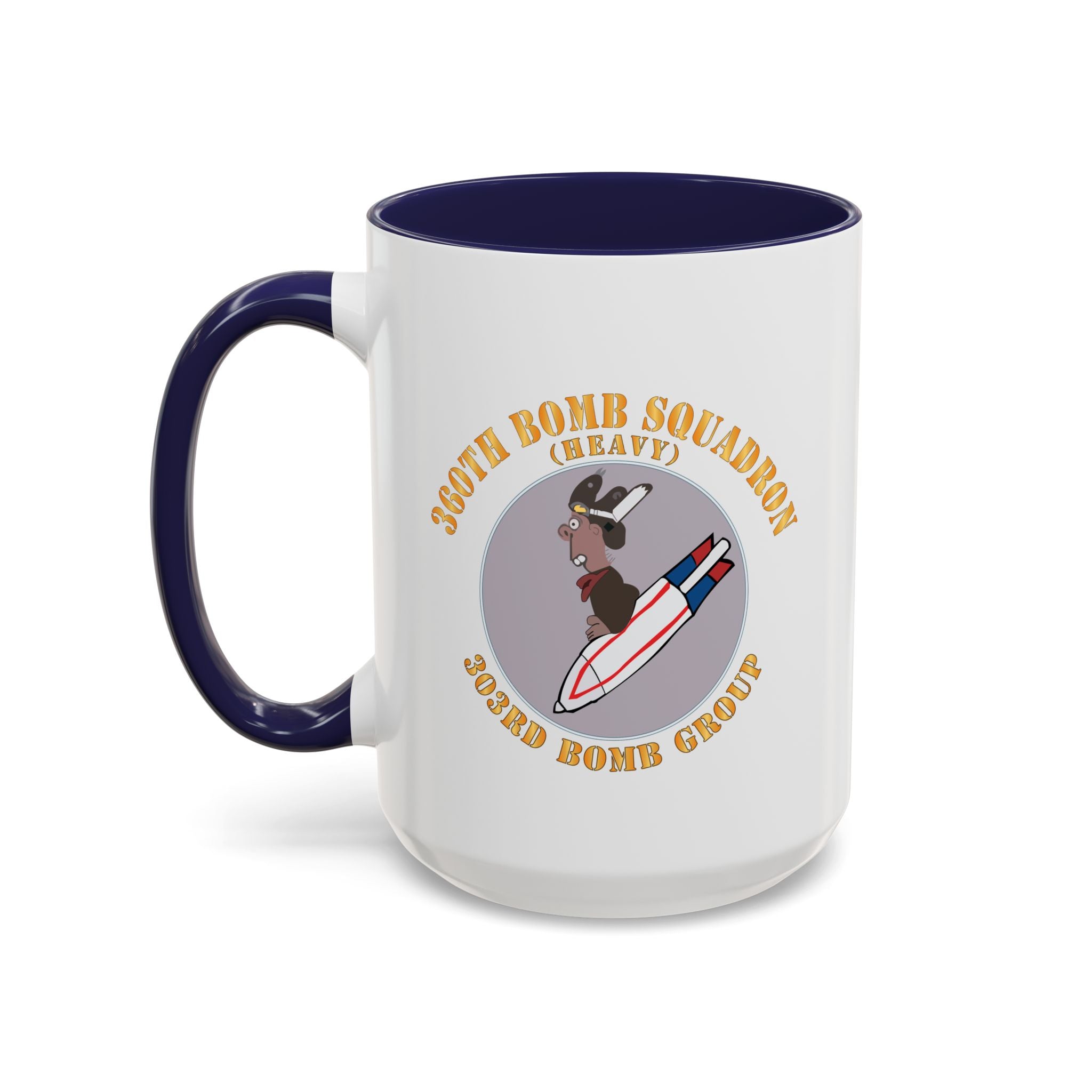 Accent Coffee Mug - AAC - 360th Bomb Squadron - 303rd BG - WWII X 300
