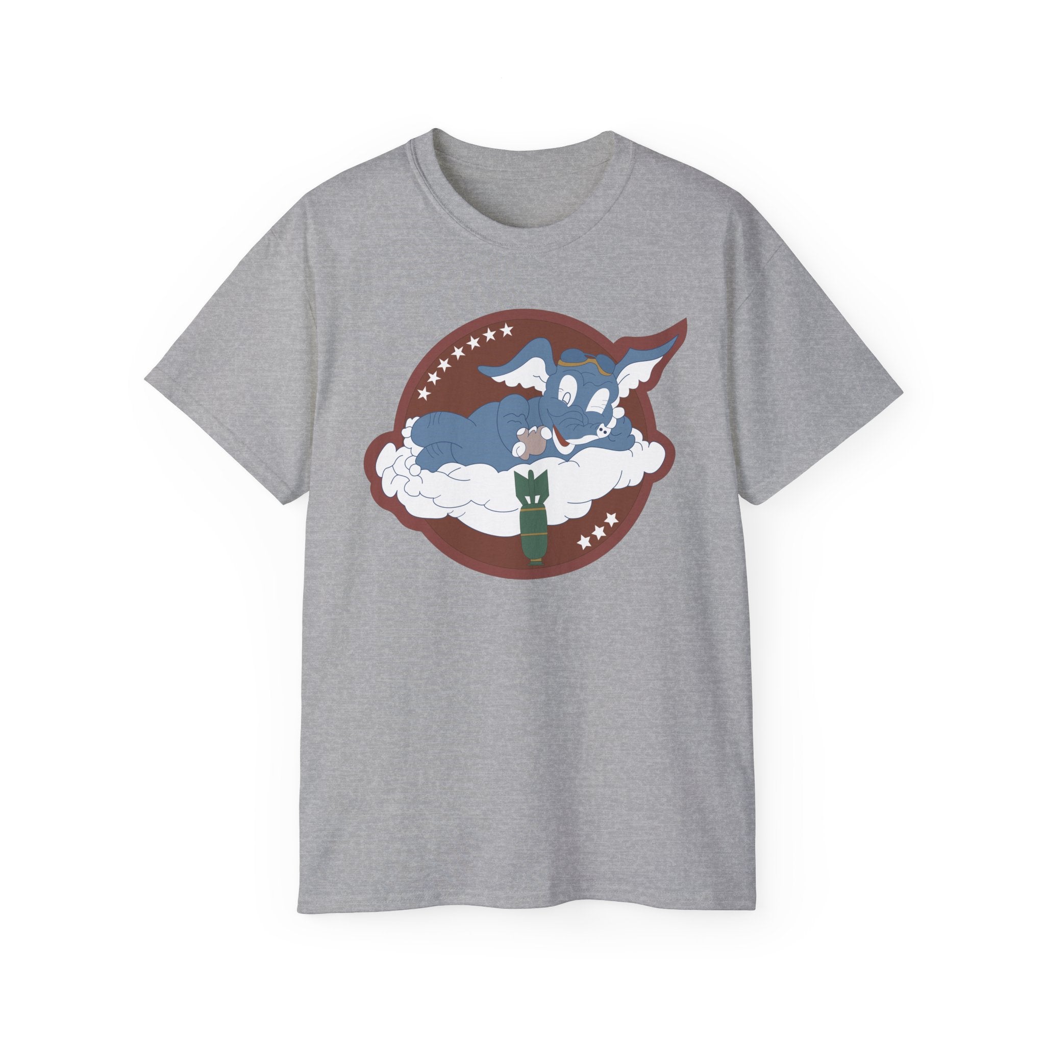 Unisex Ultra Cotton Tee - AAC - 873rd Bomb Squadron, 498th Bomb Group - 20th AAF wo Txt X 300