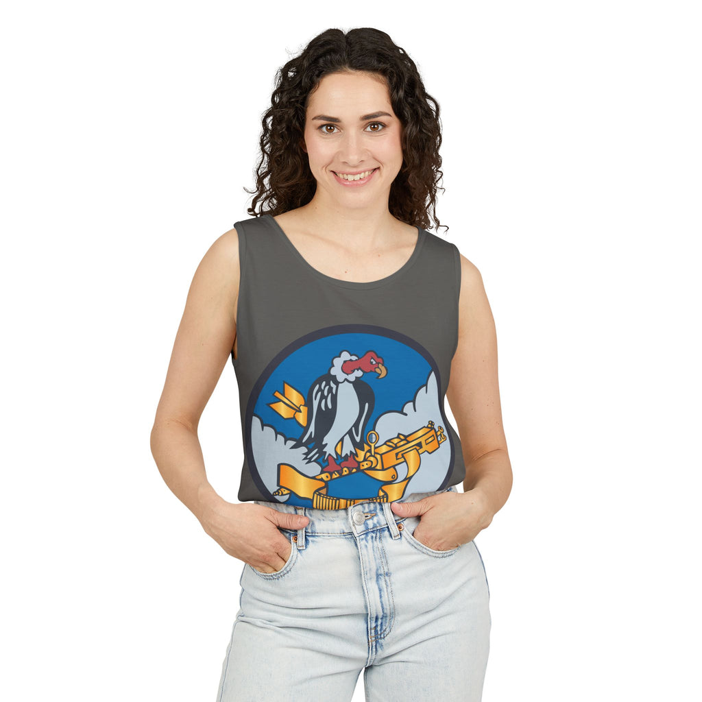 Unisex Garment-Dyed Tank Top - AAC - 824th Bomb Squadron, 484th Bomb Group - 15th AAF wo txt X 300