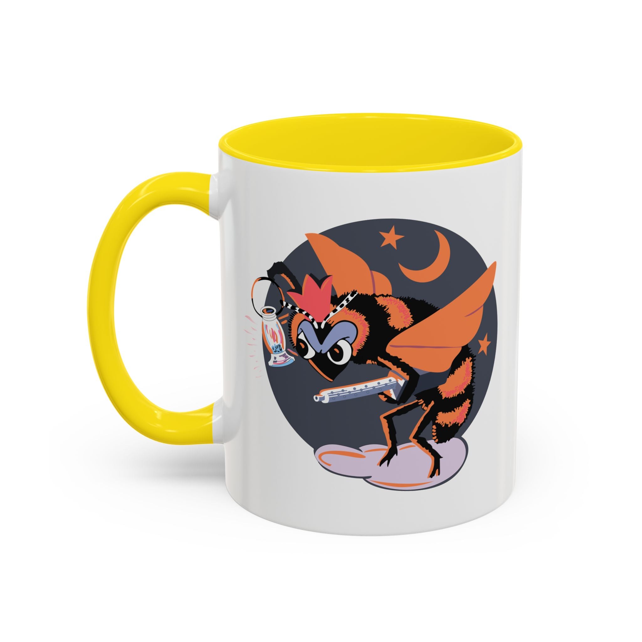 Accent Coffee Mug - AAC - 418th Night Fighter Squadron wo txt X 300