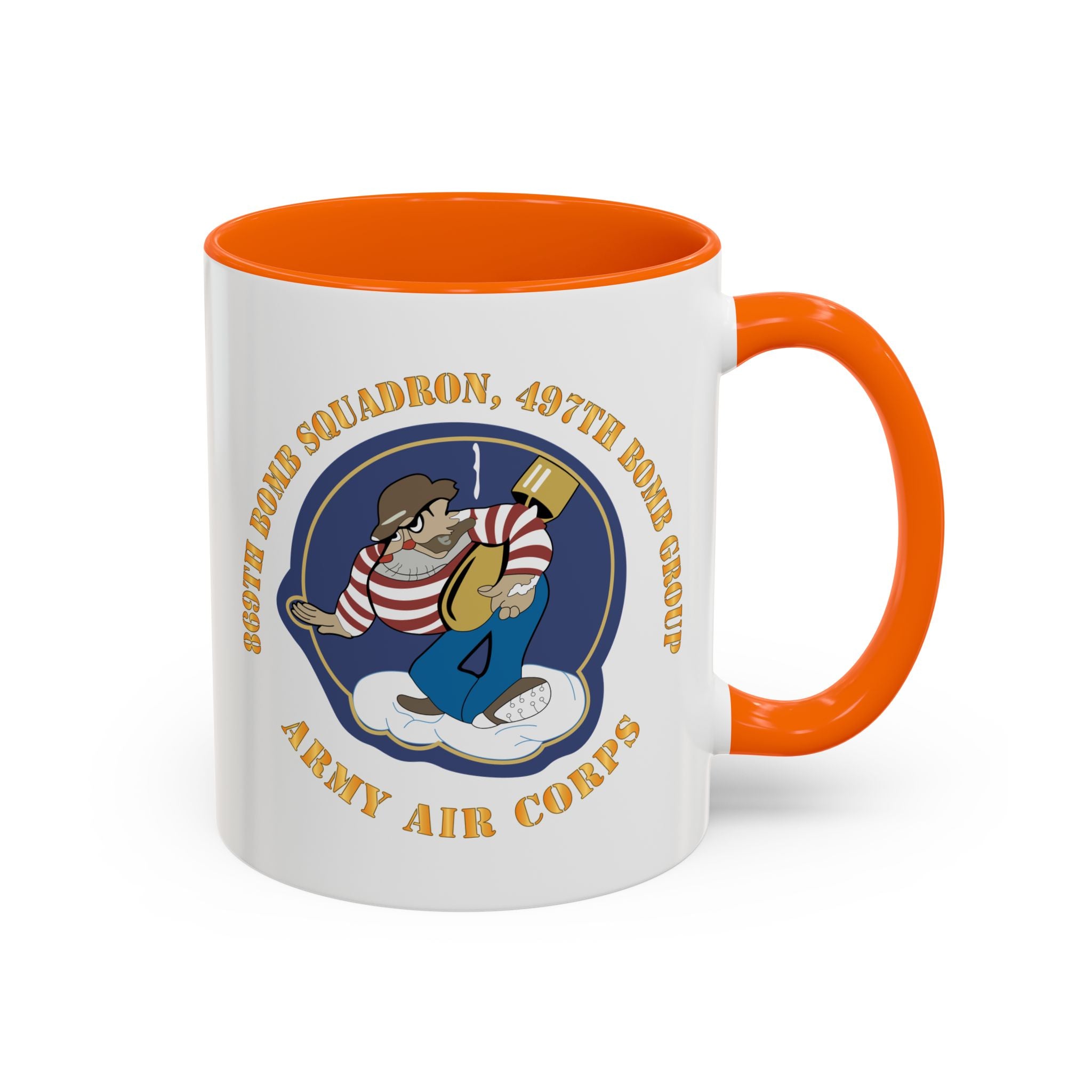 Accent Coffee Mug - AAC - 869th Bomb Squadron, 497th Bomb Group X 300