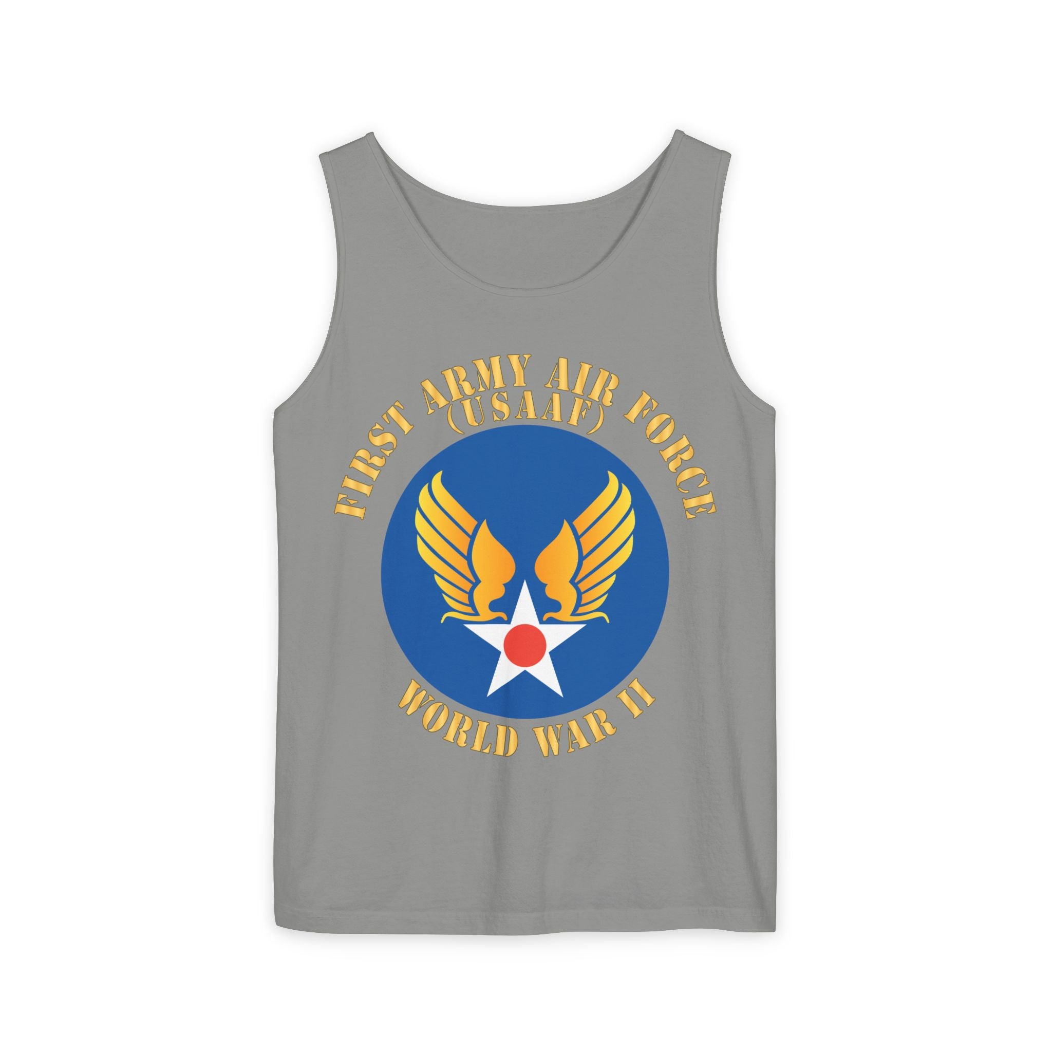 Unisex Garment-Dyed Tank Top - SSI - AAC - 1st Army Air Force - WWII - USAAF x 300