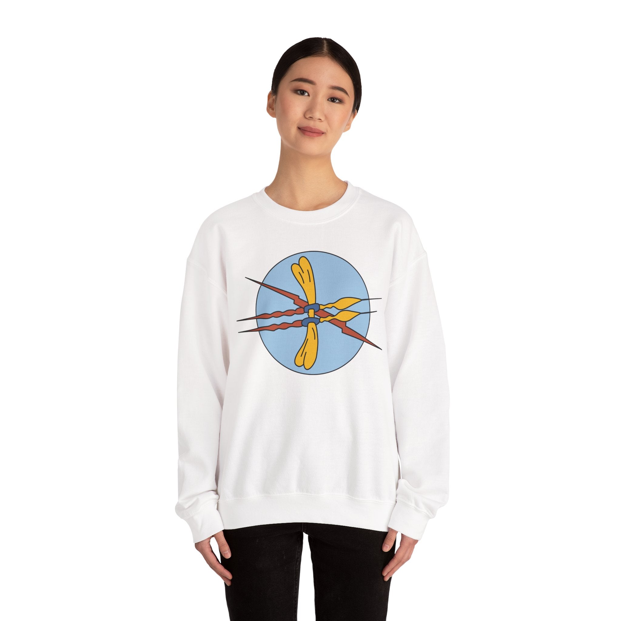 Crewneck Sweatshirt - AAC - 332nd Bomb Squadron WWII wo txt X 300