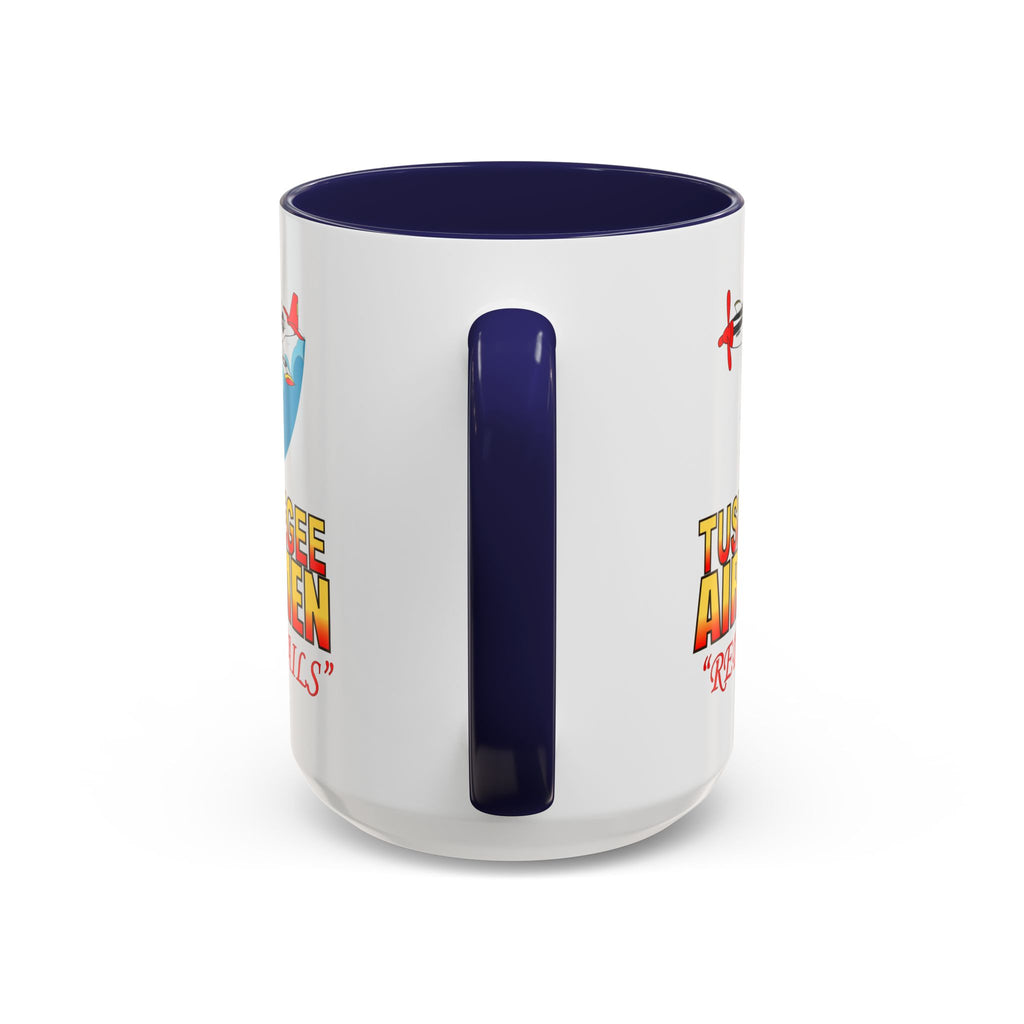 Accent Coffee Mug - Army Air Corp - Tuskegee Airmen - Redtails - AC - X 300