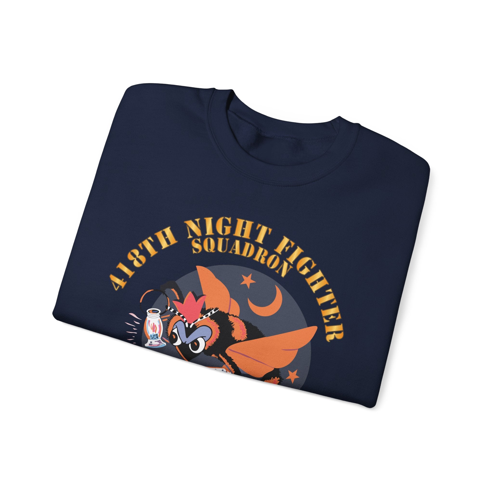 Crewneck Sweatshirt - AAC - 418th Night Fighter Squadron - WWII X 300