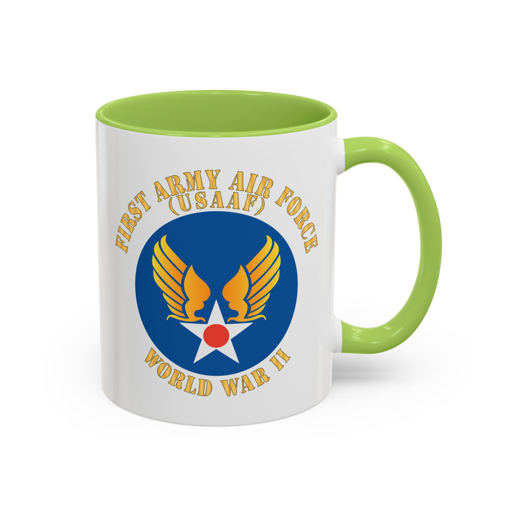 Accent Coffee Mug - SSI - AAC - 1st Army Air Force - WWII - USAAF x 300