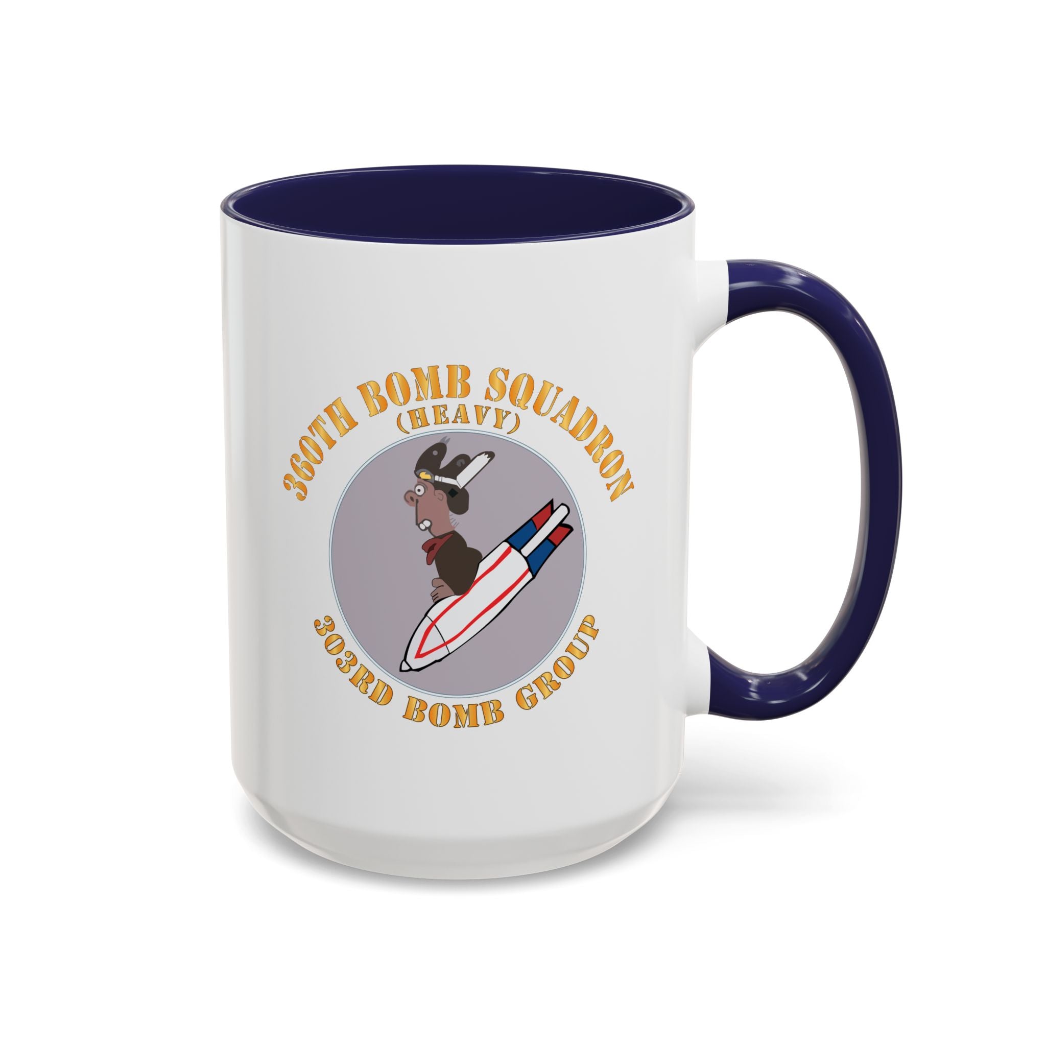 Accent Coffee Mug - AAC - 360th Bomb Squadron - 303rd BG - WWII X 300