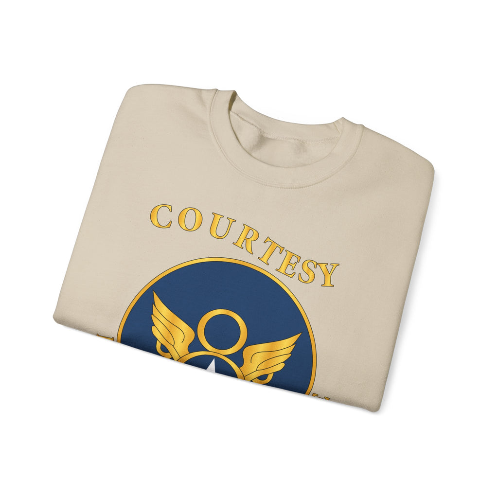 Crewneck Sweatshirt - AAC - 8th Air Force - WWII - Courtesy 8 AAF x 300