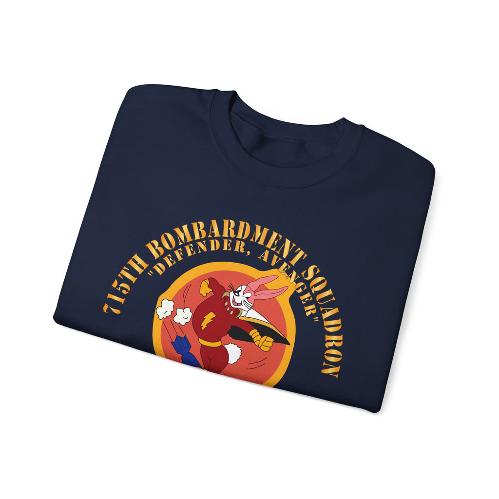 Crewneck Sweatshirt - ACC - 715th  Bombardment Squadron - Defender, Avenger - World War II X 300