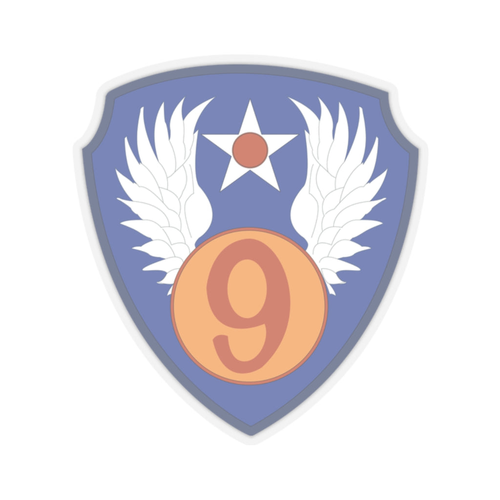 Kiss-Cut Stickers - AAC - SSI - 9th Air Force wo Txt X 300