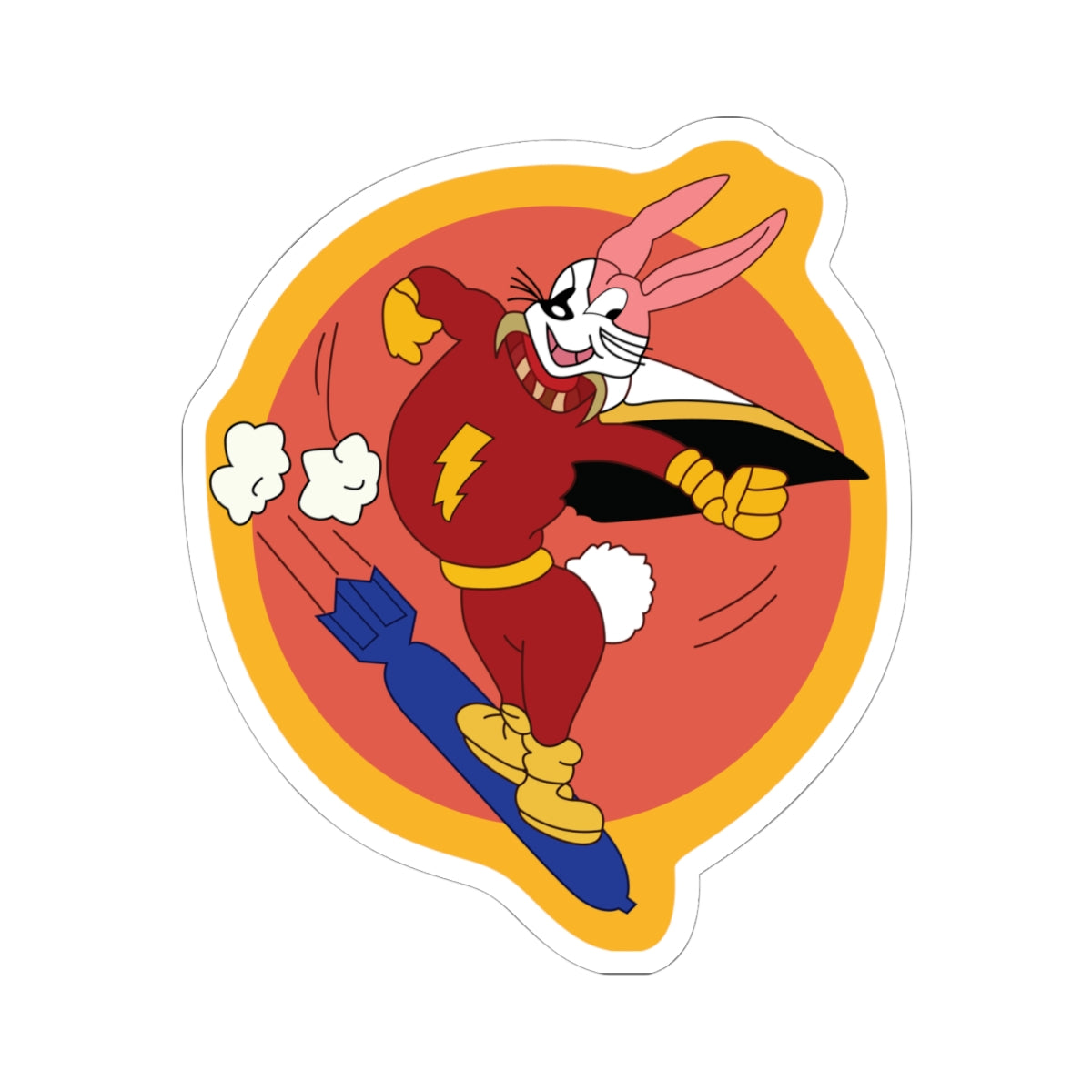 Kiss-Cut Stickers - ACC - 715th  Bombardment Squadron wo Txt X 300