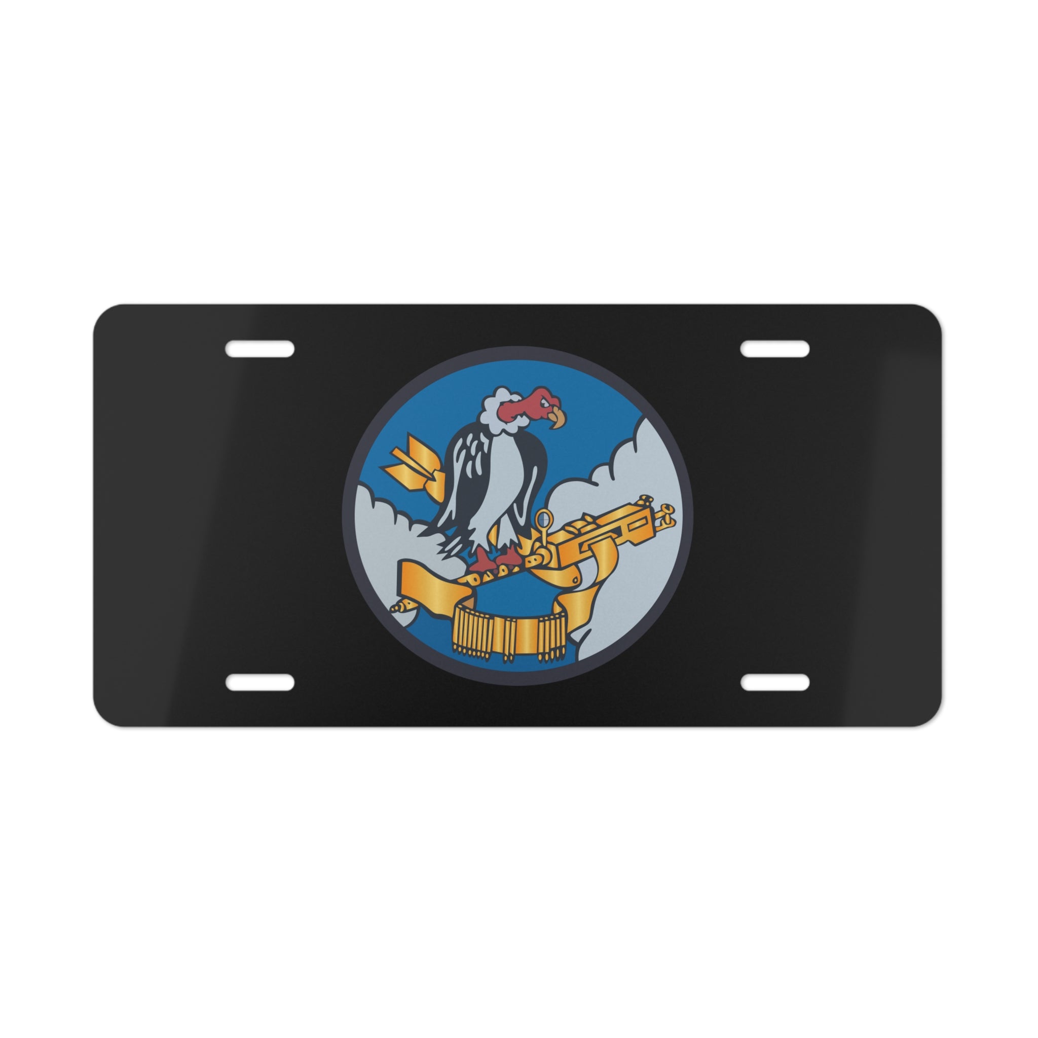 License Plate - AAC - 825th Bomb Squadron, 484th Bomb Group - 15th AAF wo txt X 300