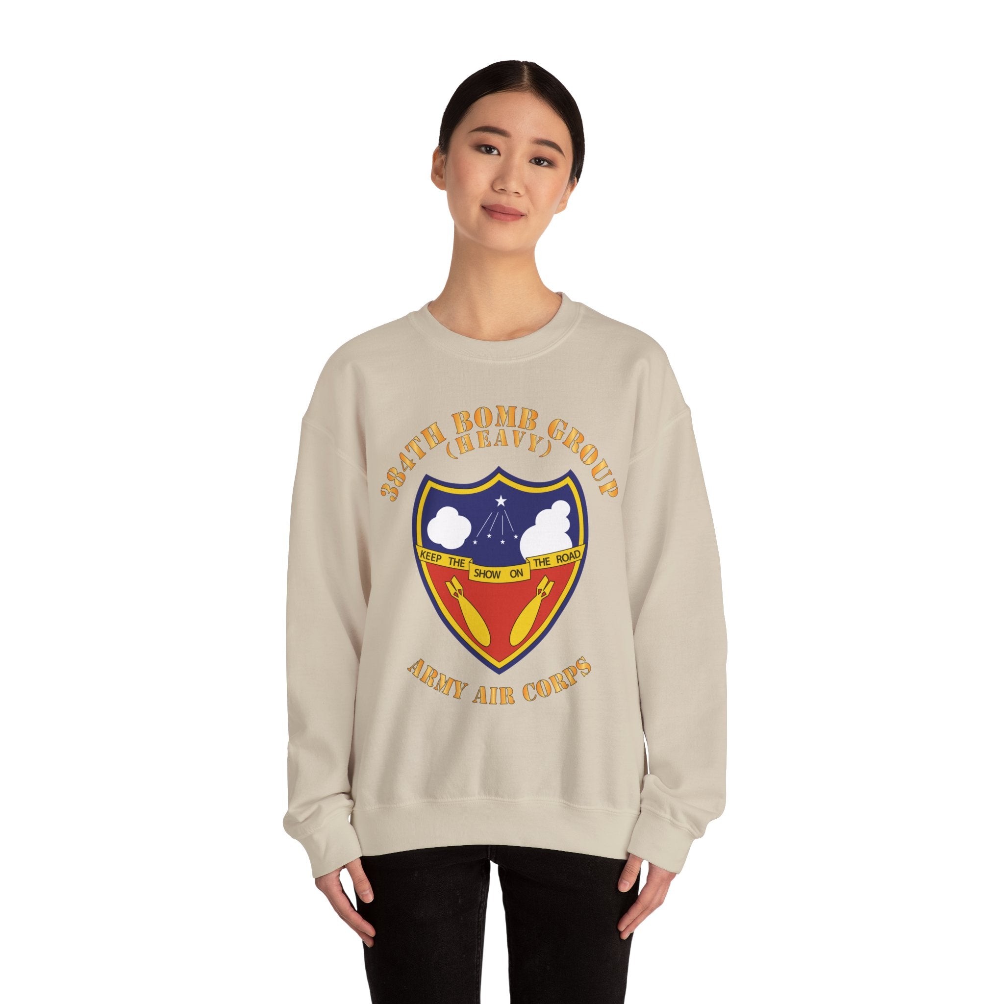 Crewneck Sweatshirt - AAC - 384th Bomb Group X 300