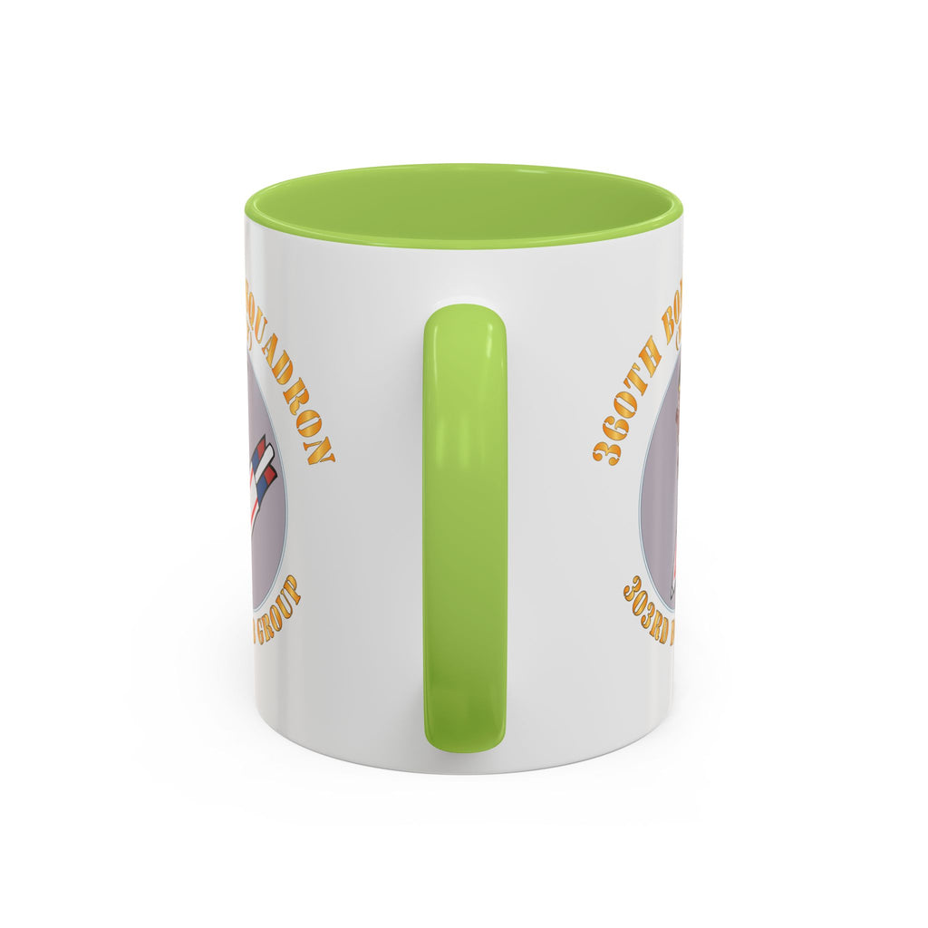 Accent Coffee Mug - AAC - 360th Bomb Squadron - 303rd BG - WWII X 300