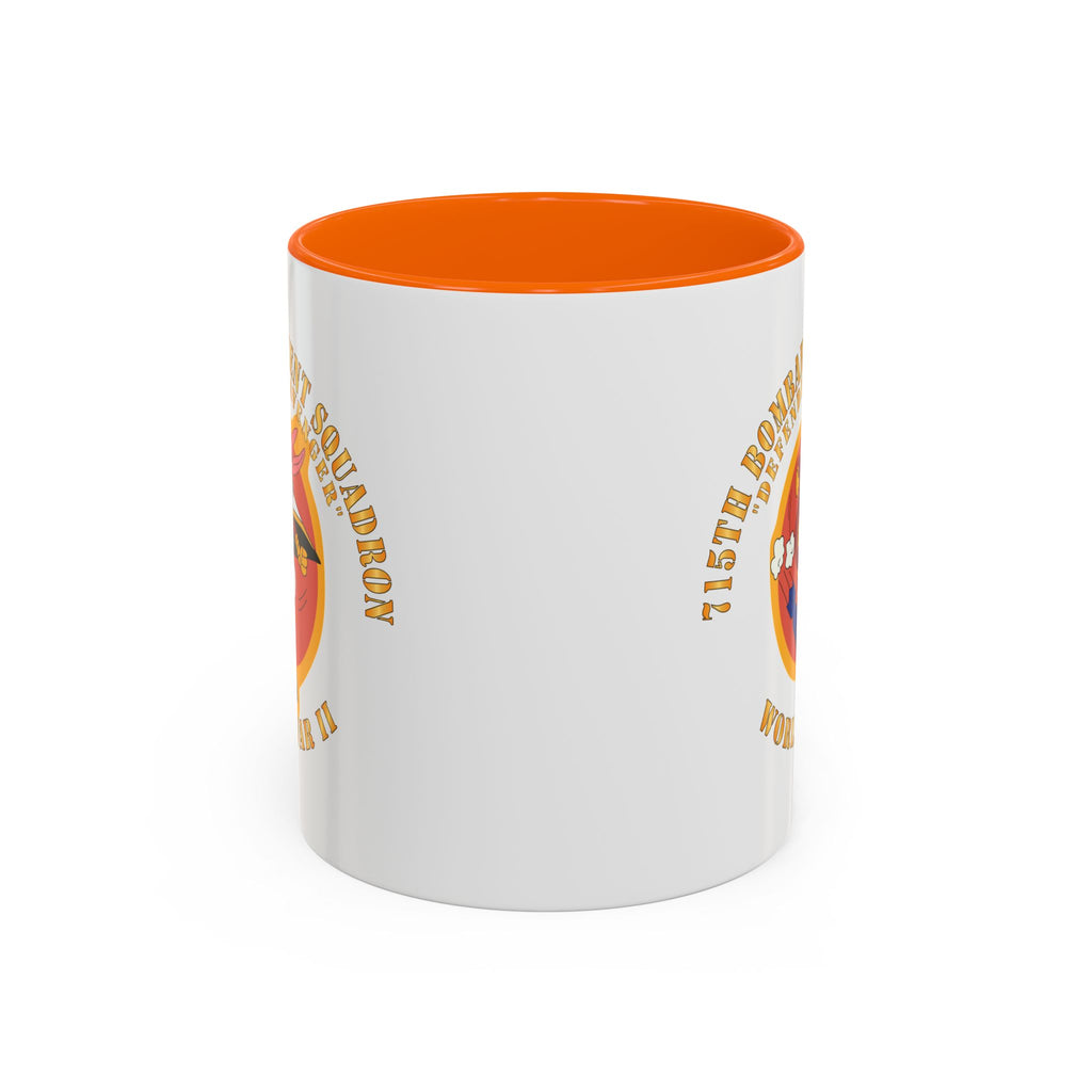 Accent Coffee Mug - ACC - 715th  Bombardment Squadron - Defender, Avenger - World War II X 300