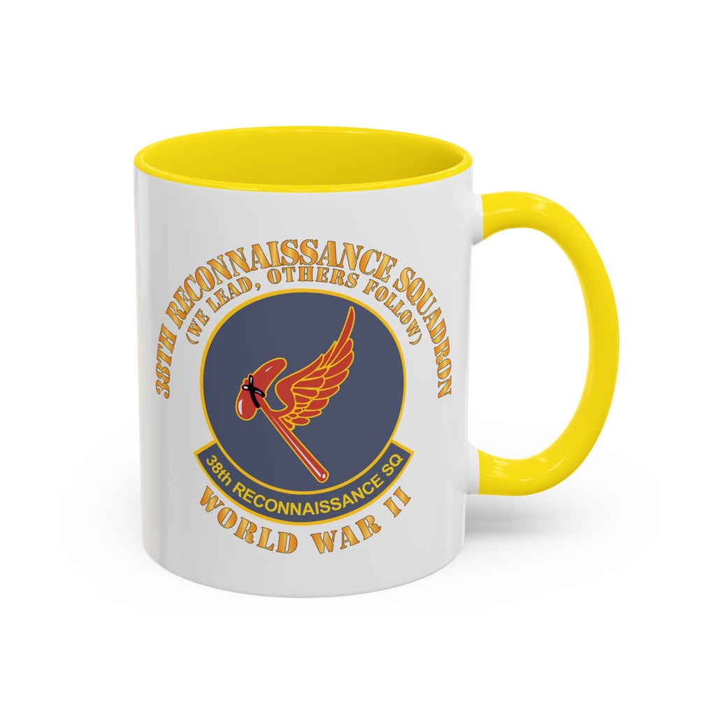Accent Coffee Mug - AAC - 38th Reconnaissance Squadron - WWII X 300
