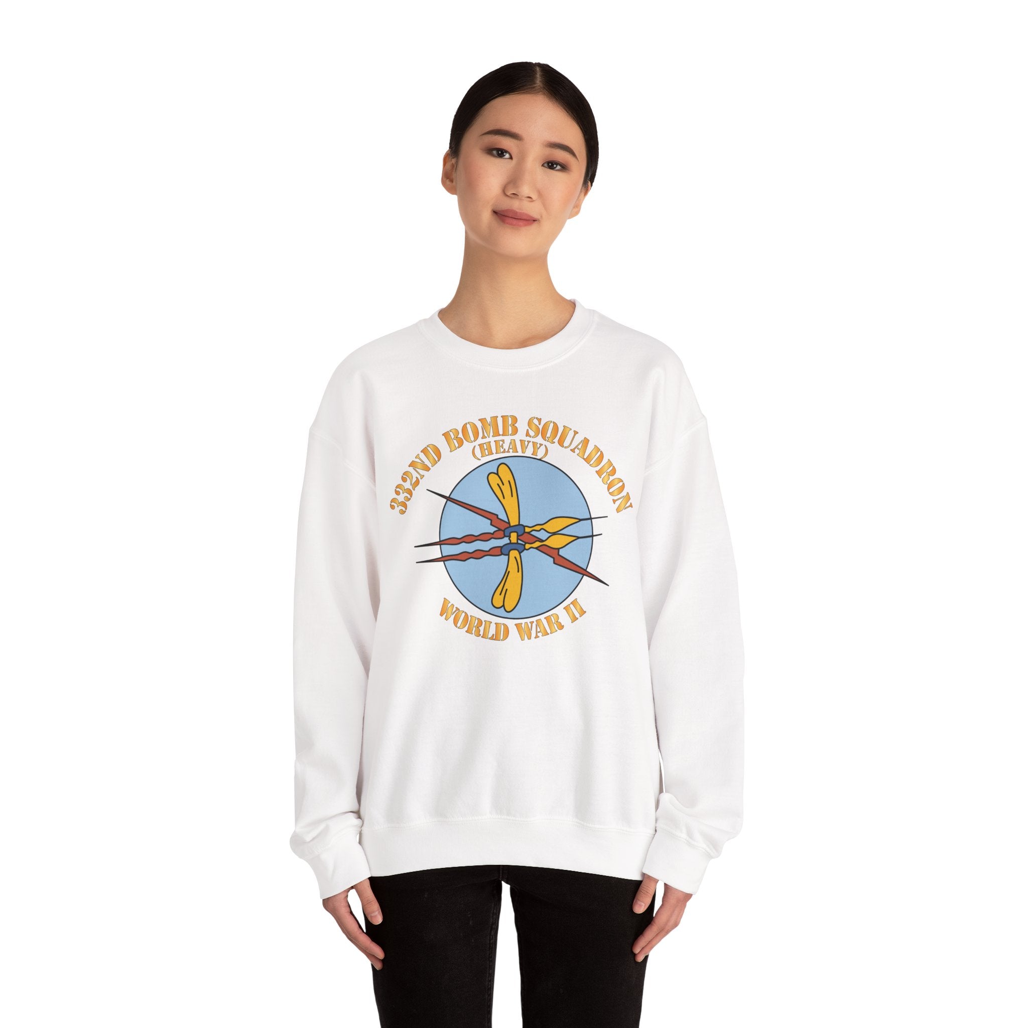 Crewneck Sweatshirt - AAC - 332nd Bomb Squadron WWII X 300