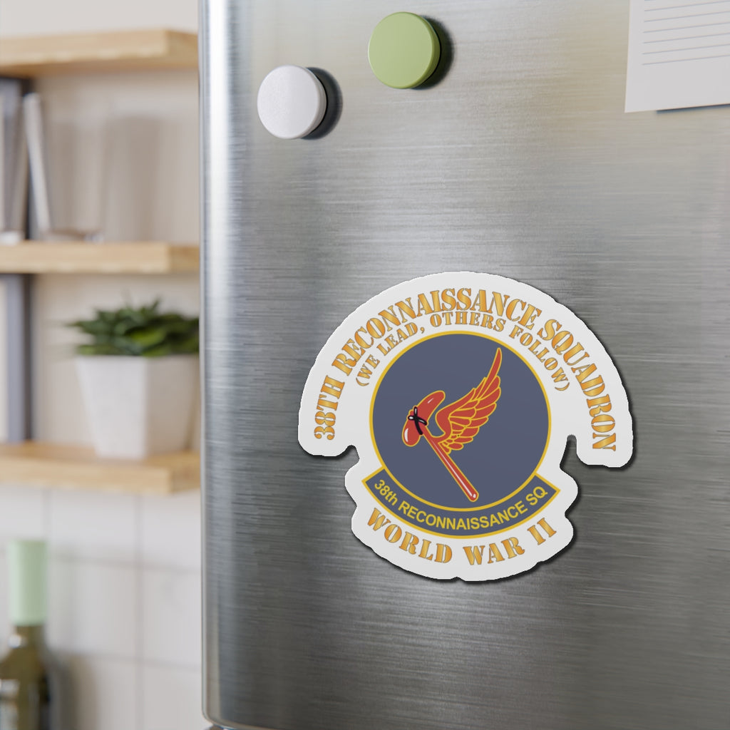 Die-Cut Magnets - AAC - 38th Reconnaissance Squadron - WWII X 300