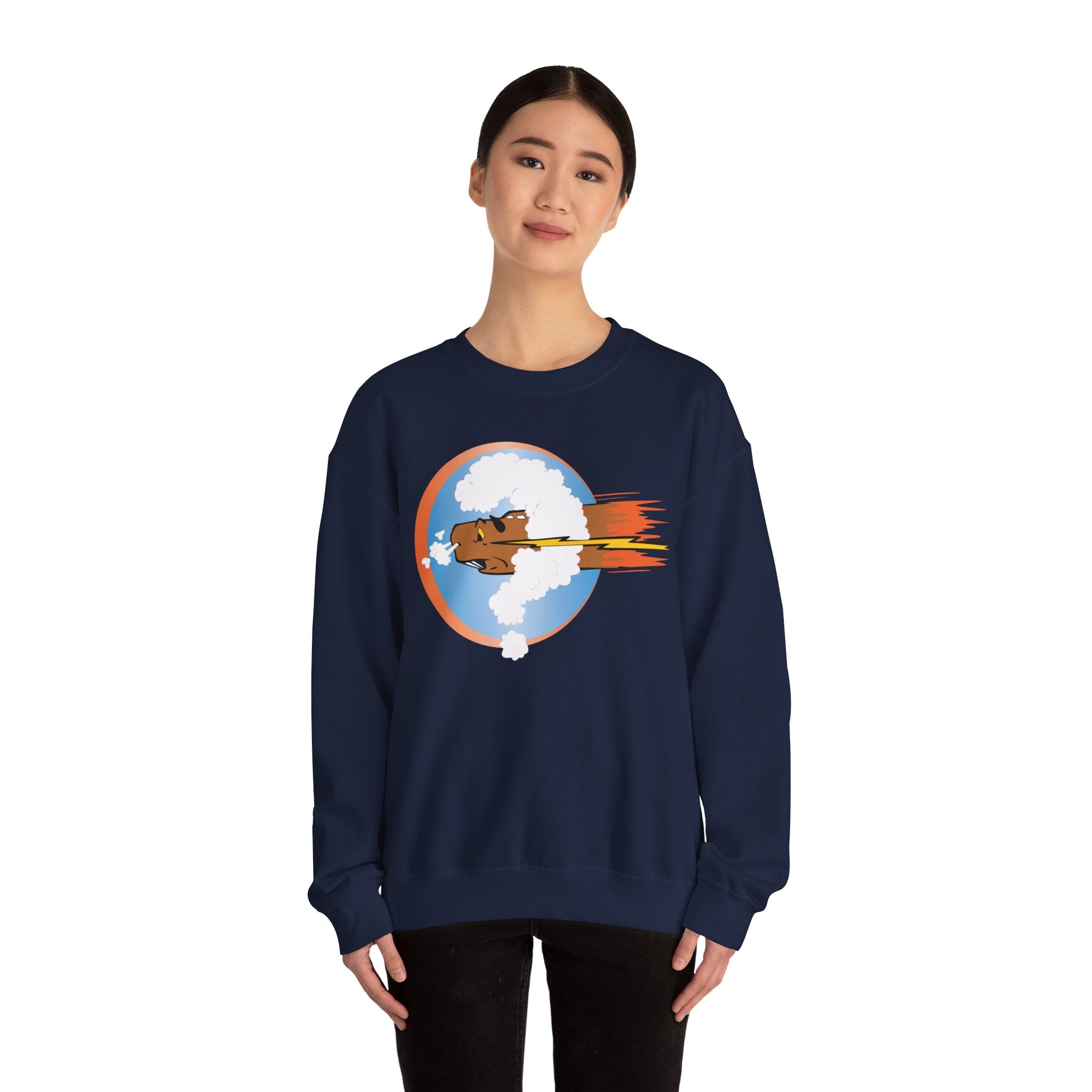 Crewneck Sweatshirt - AAC - 754th Bombardment Squadron, 458th Bomb Group, England X 300
