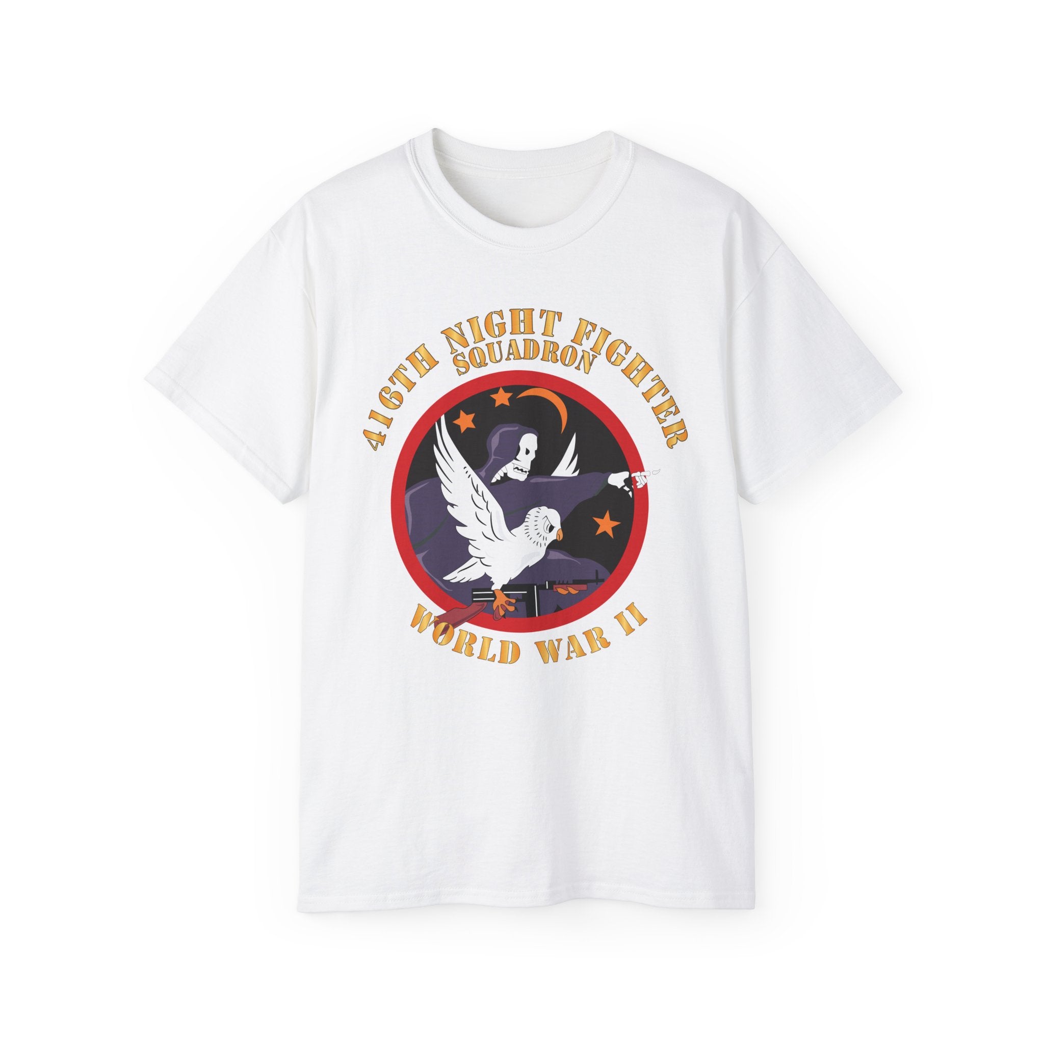 Unisex Ultra Cotton Tee - AAC - 416th Night Fighter Squadron - WWII X 300