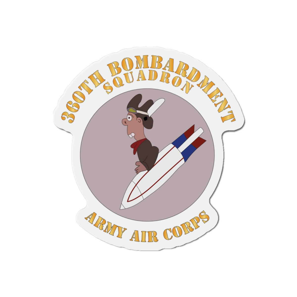 Die-Cut Magnets - AAC - 360th Bombardment Squadron X 300