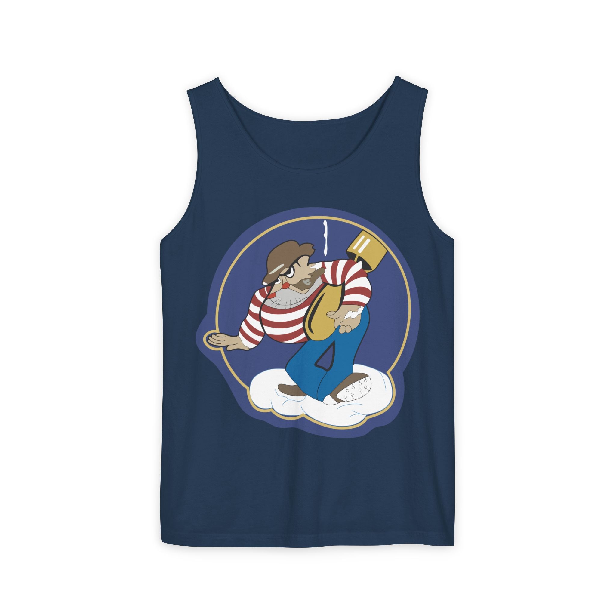 Unisex Garment-Dyed Tank Top - AAC - 869th Bomb Squadron, 497th Bomb Group wo Txt X 300