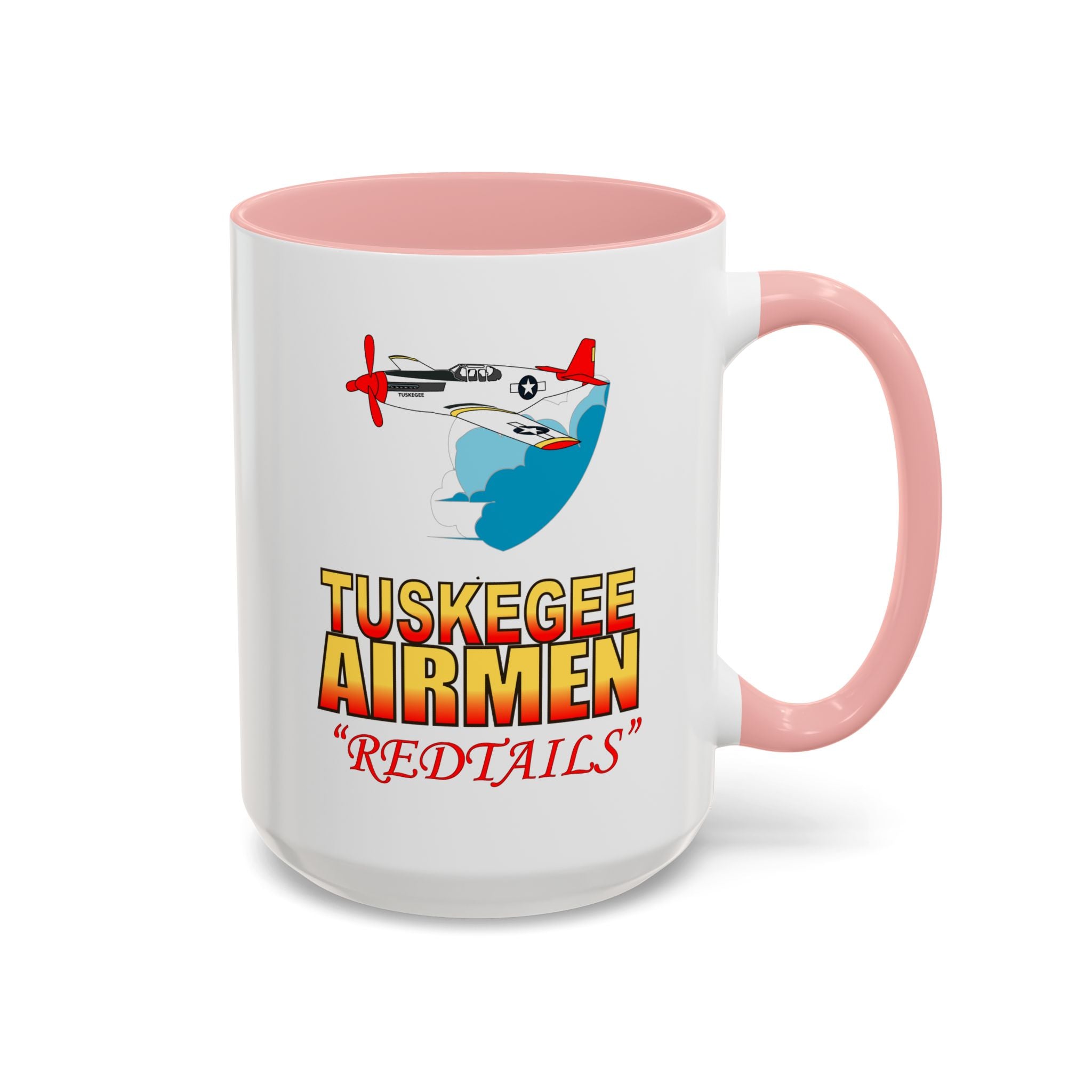 Accent Coffee Mug - Army Air Corp - Tuskegee Airmen - Redtails - AC - X 300