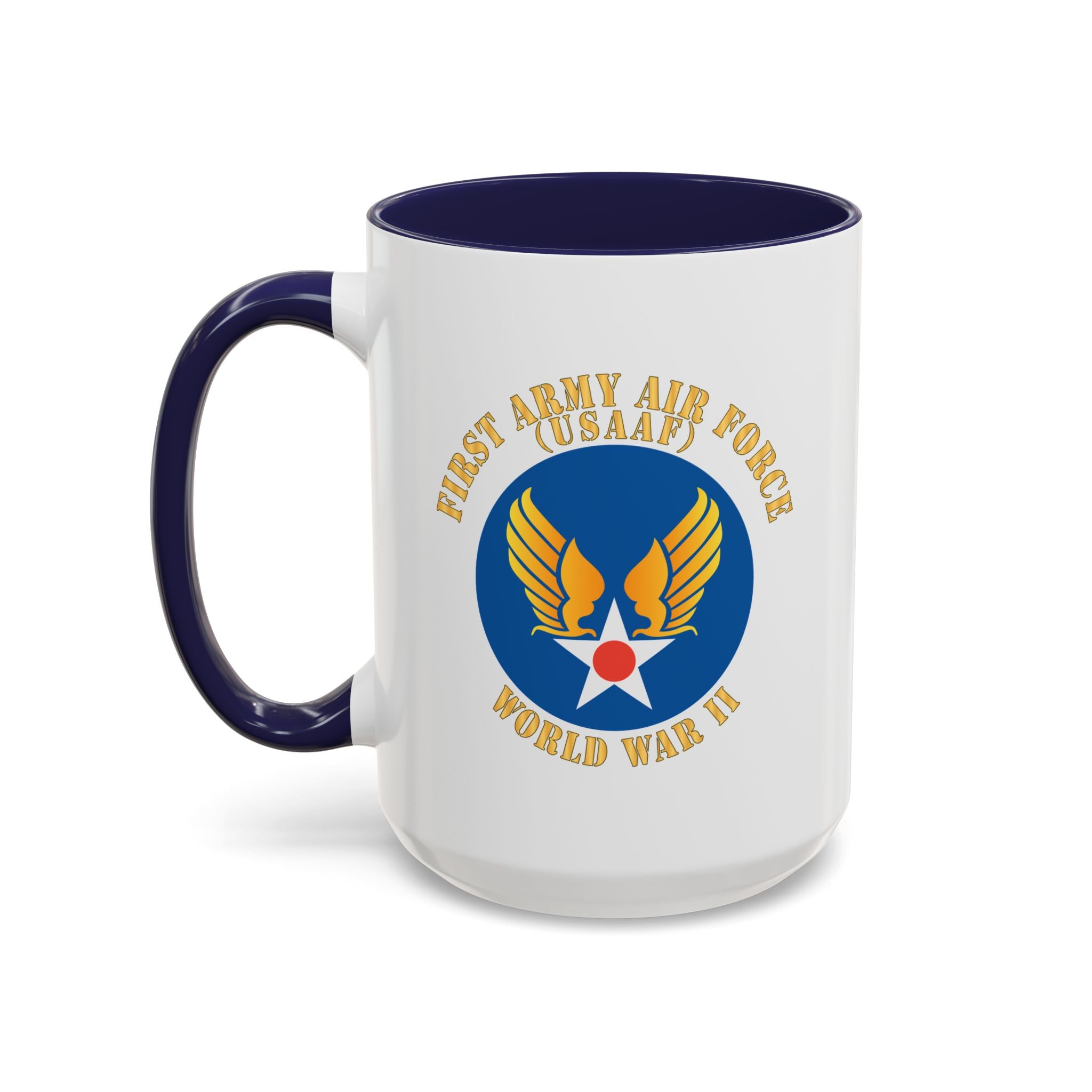 Accent Coffee Mug - SSI - AAC - 1st Army Air Force - WWII - USAAF x 300