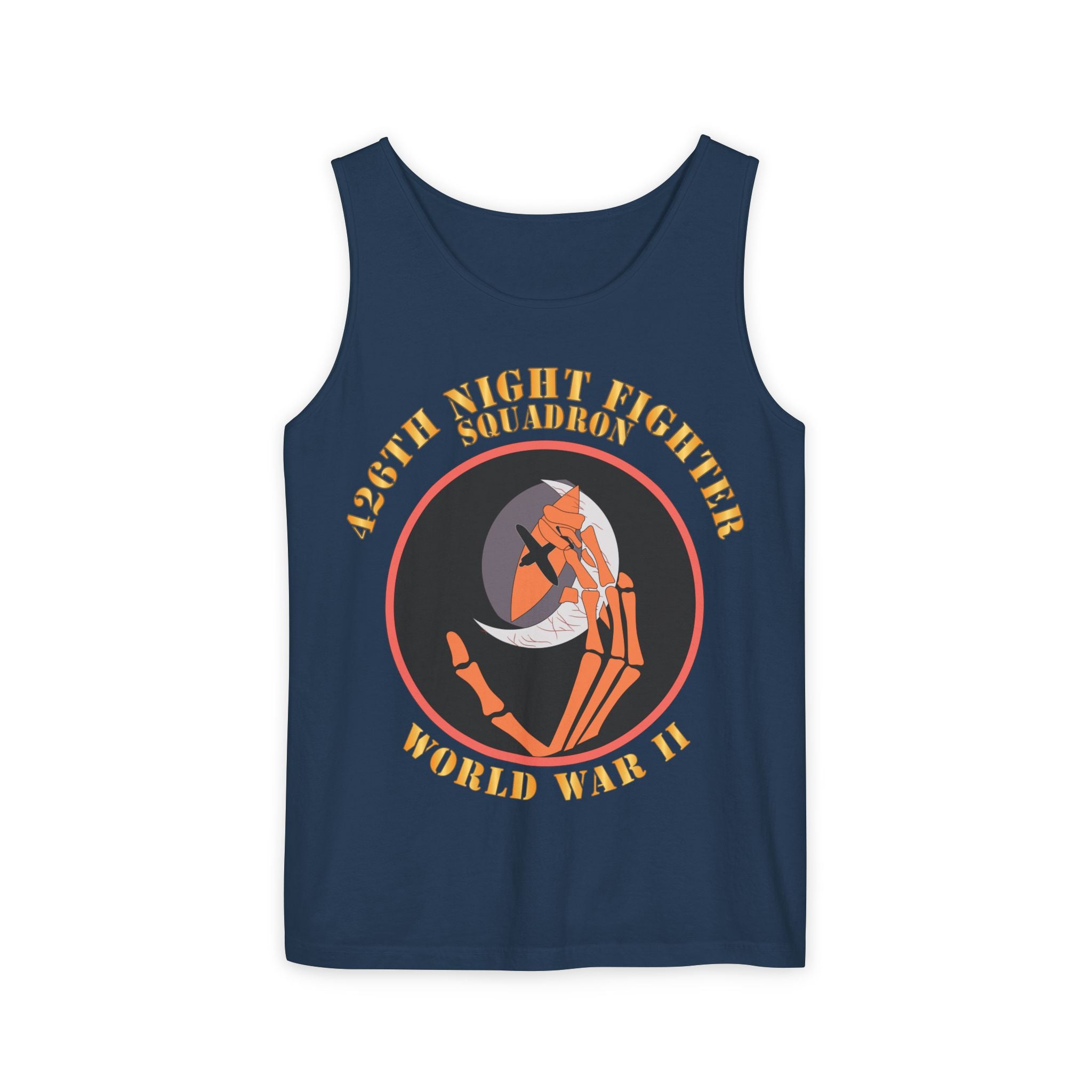 Unisex Garment-Dyed Tank Top - AAC - 426th Night Fighter Squadron - WWII X 300