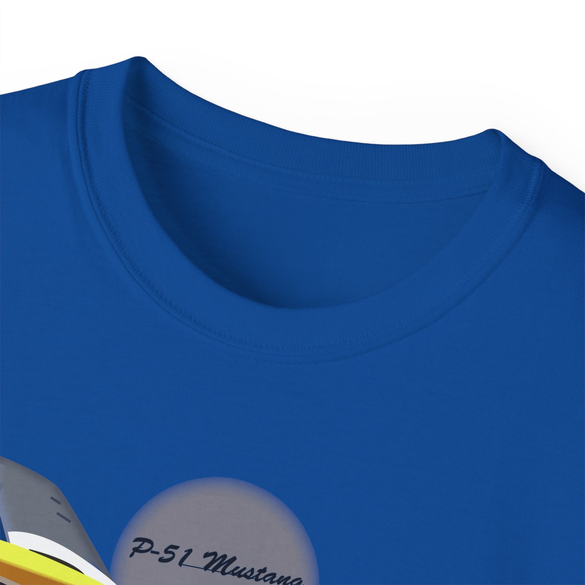 Unisex Ultra Cotton Tee - Army Air Corps P-51 Mustang wo AAC X 300