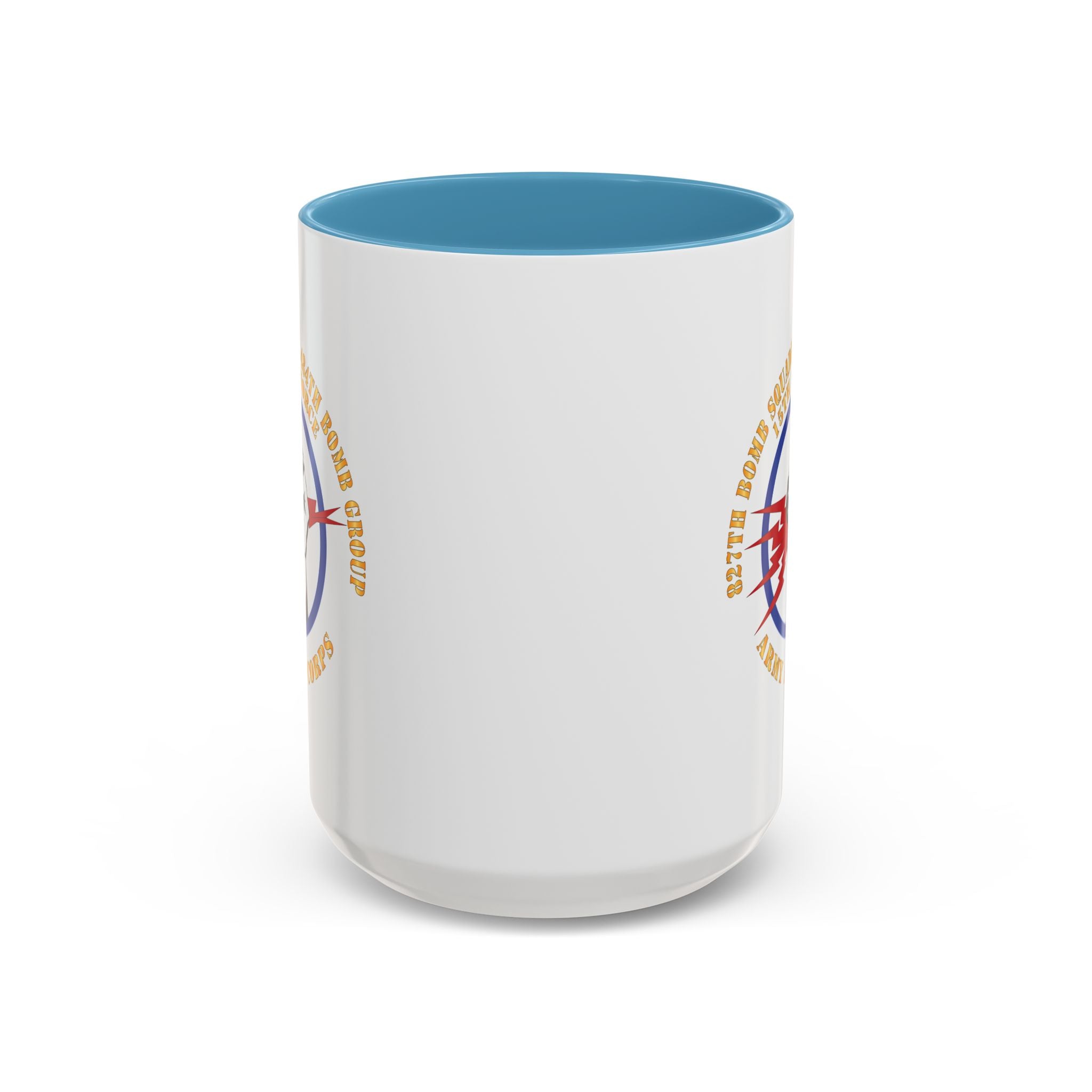 Accent Coffee Mug - AAC - 827th Bomb Squadron, 484th Bomb Group - 15th AAF X 300