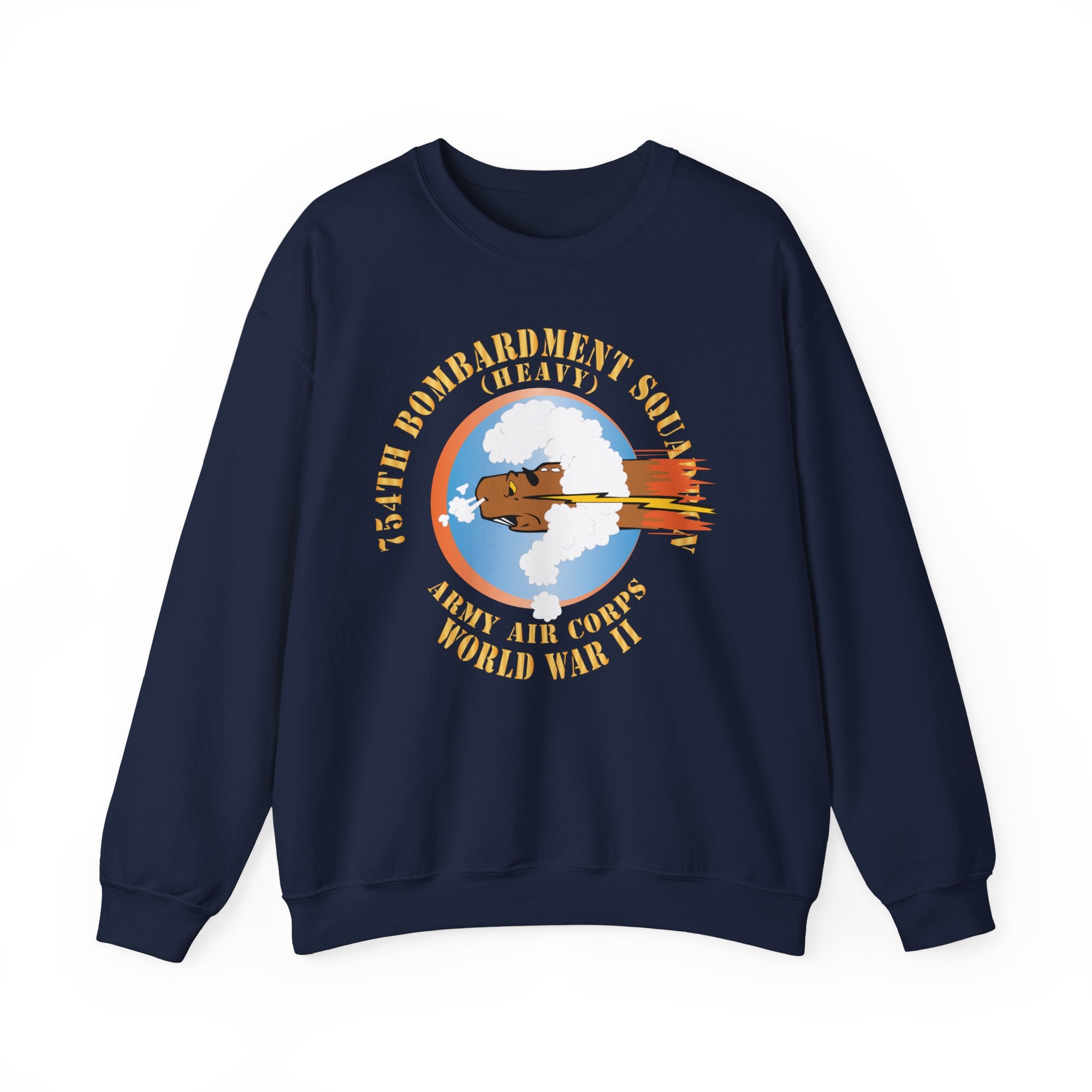 Crewneck Sweatshirt - AAC - 754th Bombardment Squadron - Army Air Corps - WWII X 300
