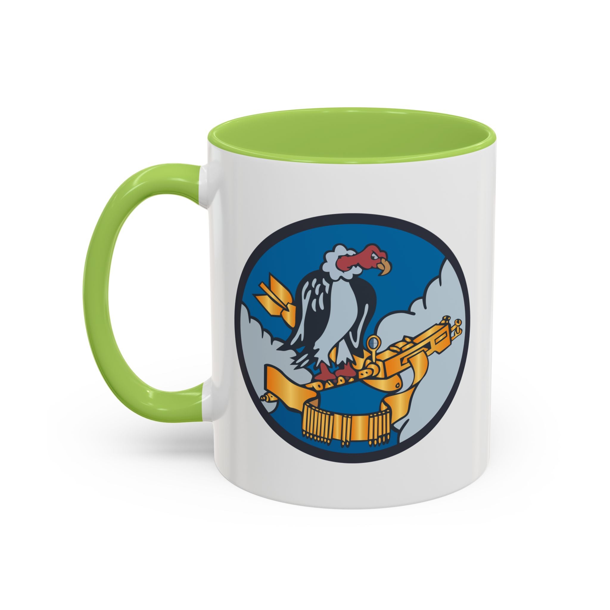 Accent Coffee Mug - AAC - 824th Bomb Squadron, 484th Bomb Group - 15th AAF wo txt X 300