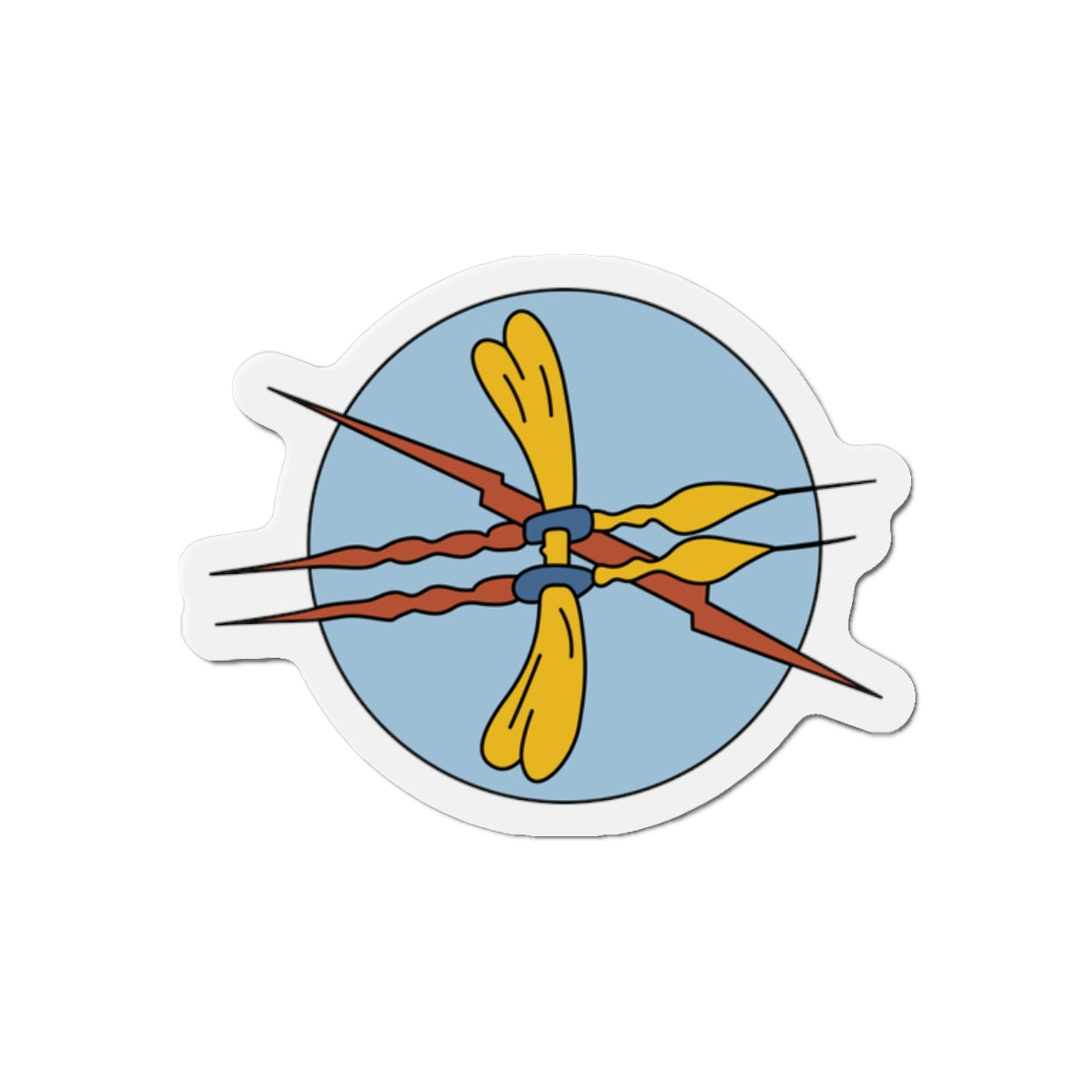 Die-Cut Magnets - AAC - 332nd Bomb Squadron WWII wo txt X 300