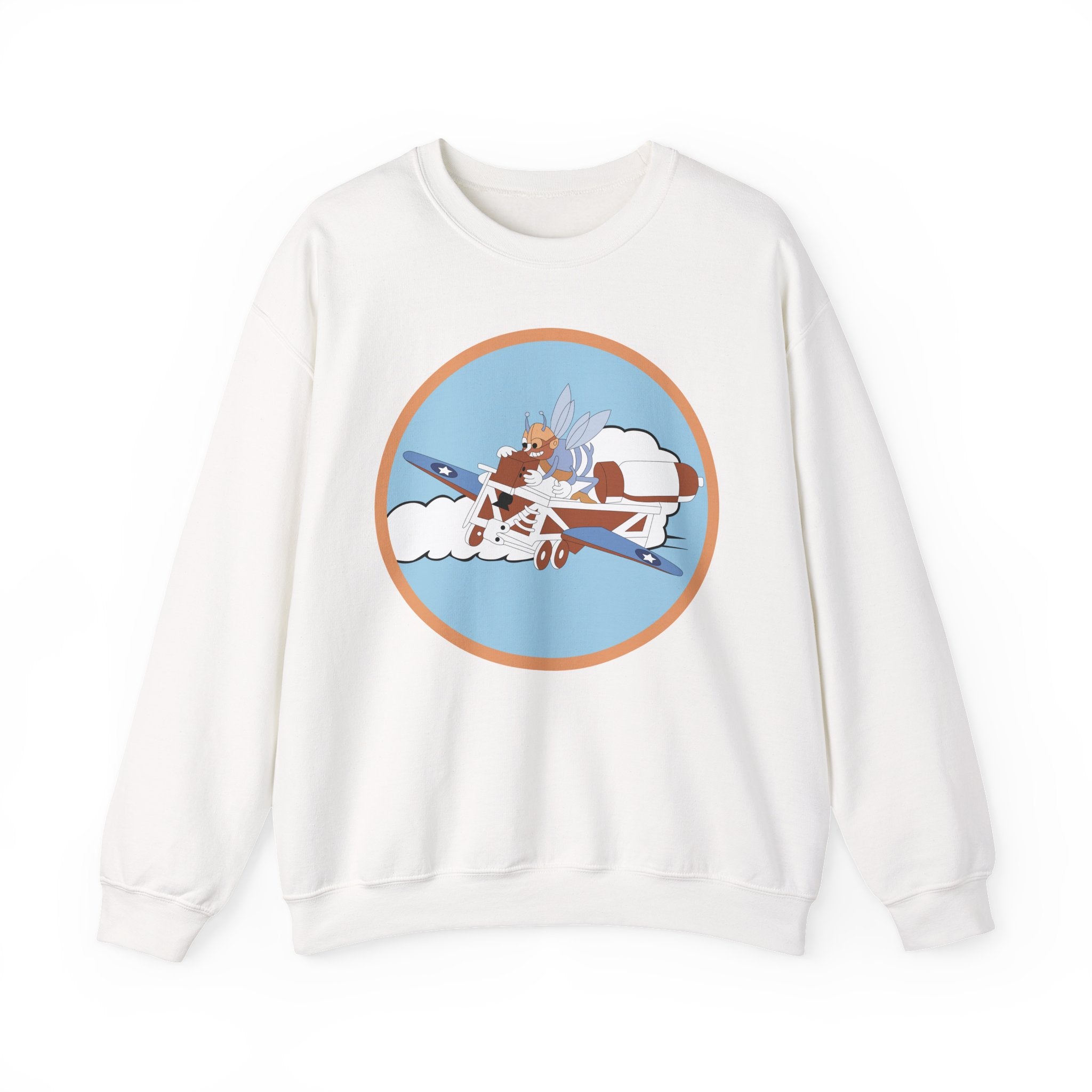 Crewneck Sweatshirt - AAC - 782nd Bomb Squadron, 465th Bomb Group - 15th AF wo Txt X 300