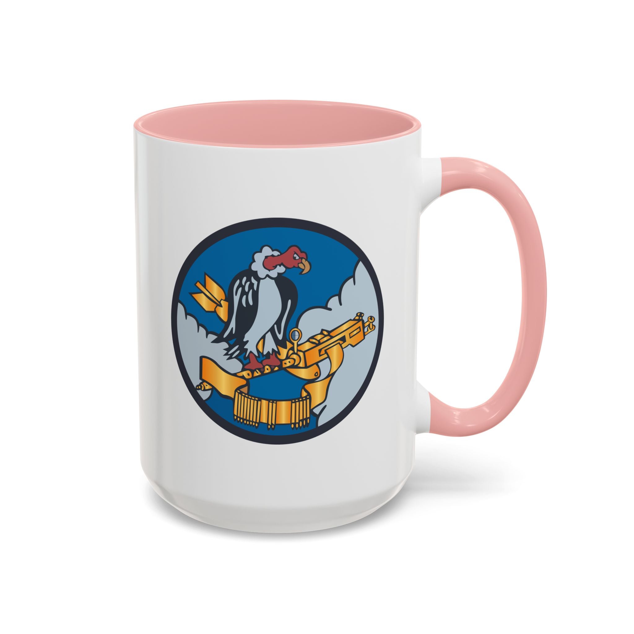 Accent Coffee Mug - AAC - 825th Bomb Squadron, 484th Bomb Group - 15th AAF wo txt X 300