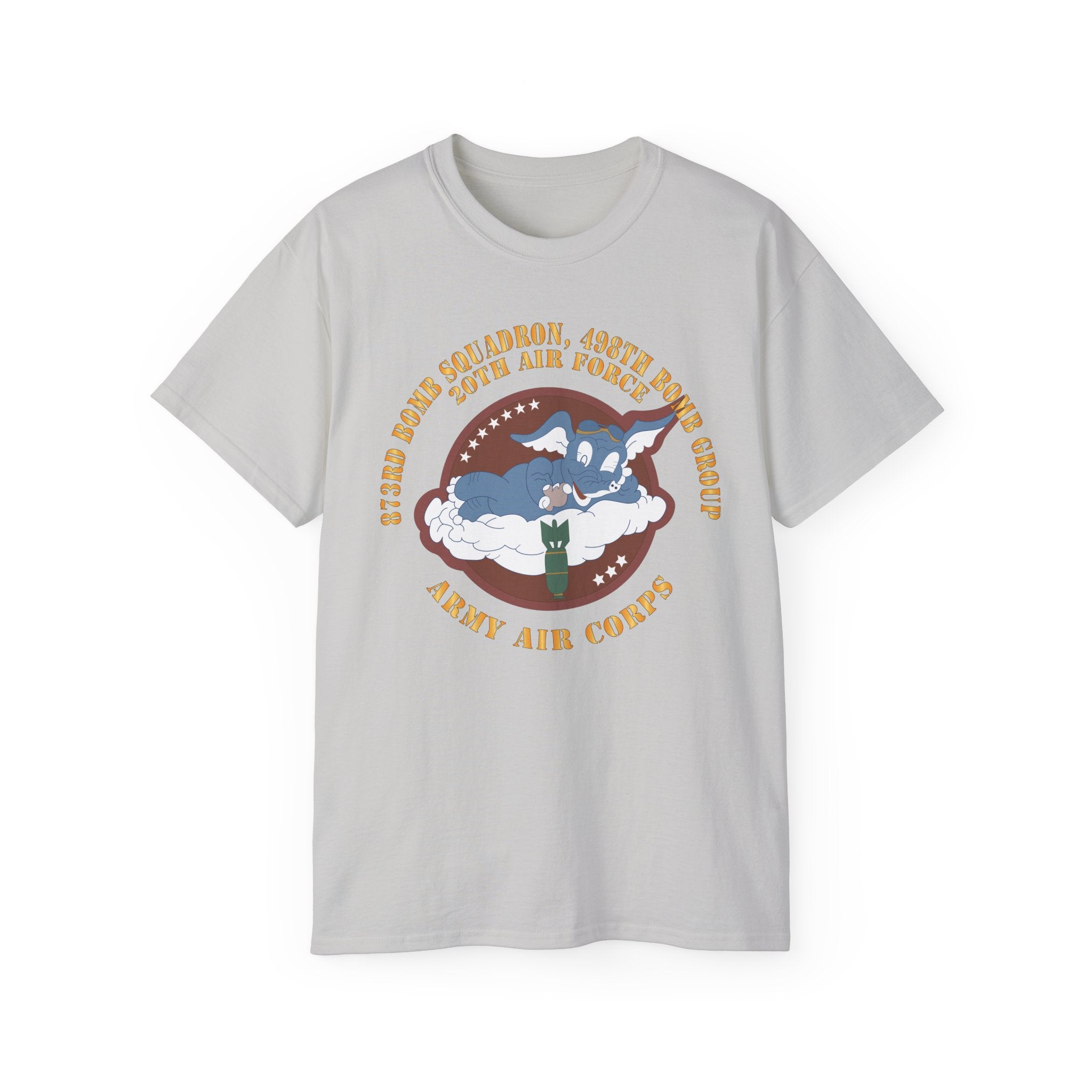 Unisex Ultra Cotton Tee - AAC - 873rd Bomb Squadron, 498th Bomb Group - 20th AAF X 300