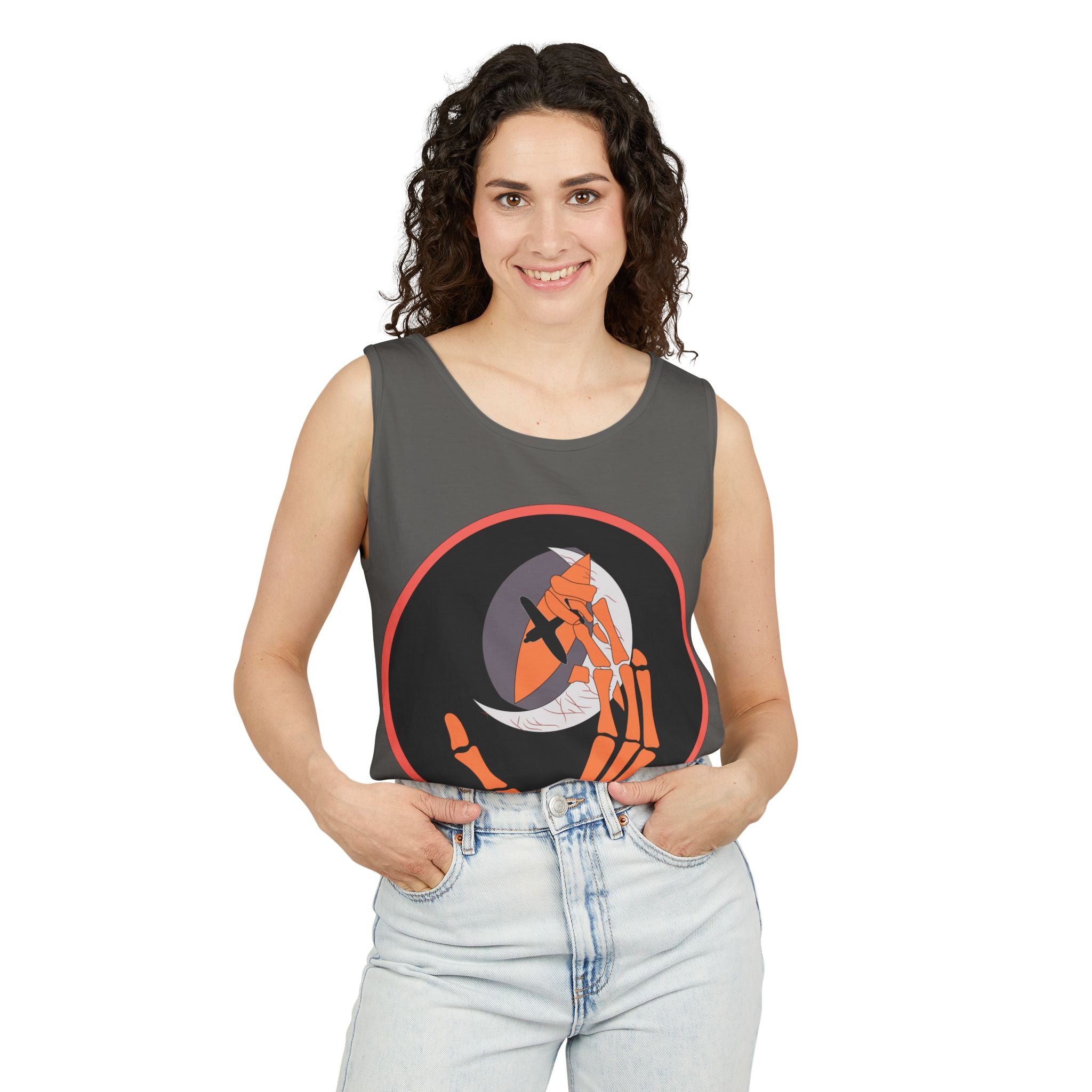 Unisex Garment-Dyed Tank Top - AAC - 426th Night Fighter Squadron wo txt X 300