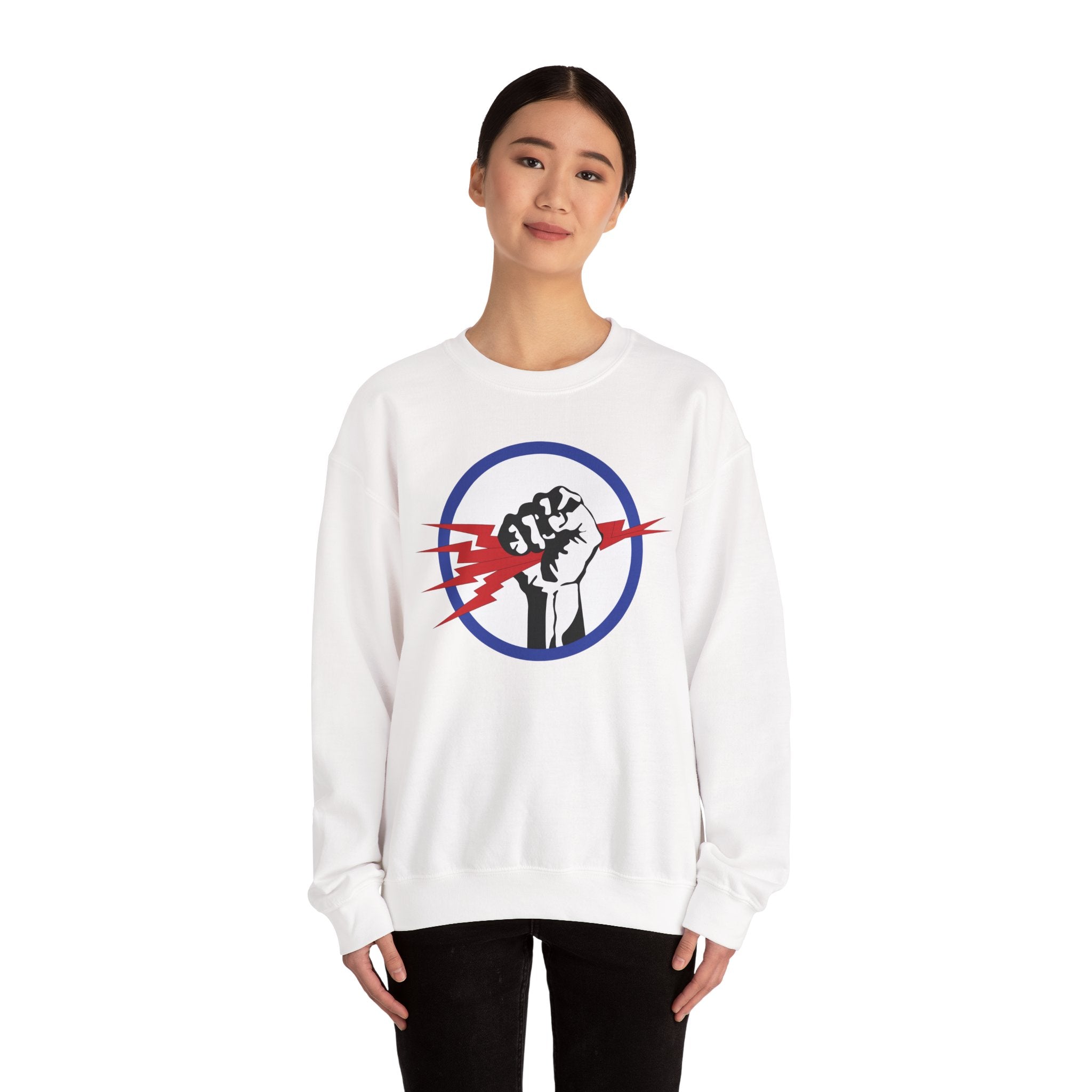 Crewneck Sweatshirt - AAC - 827th Bomb Squadron, 484th Bomb Group - 15th AAF wo Txt X 300