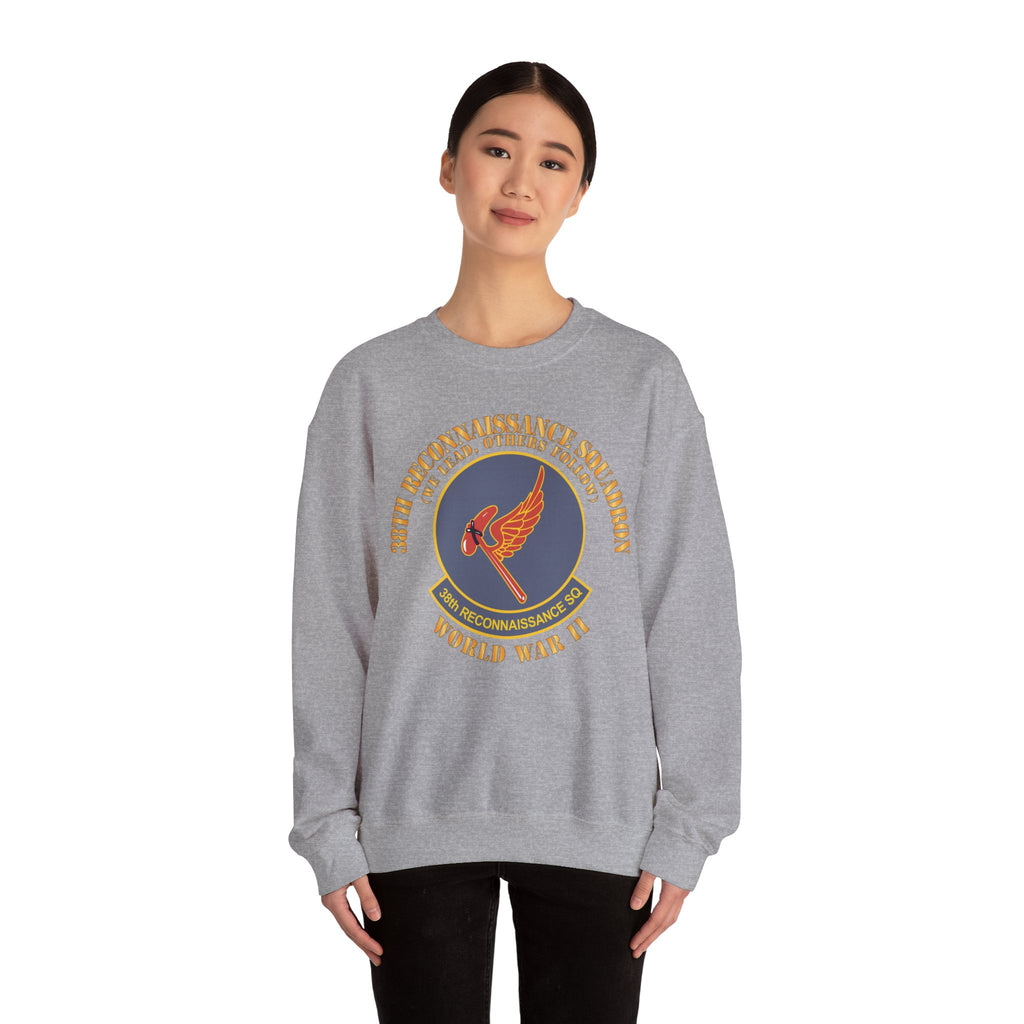 Crewneck Sweatshirt - AAC - 38th Reconnaissance Squadron - WWII X 300