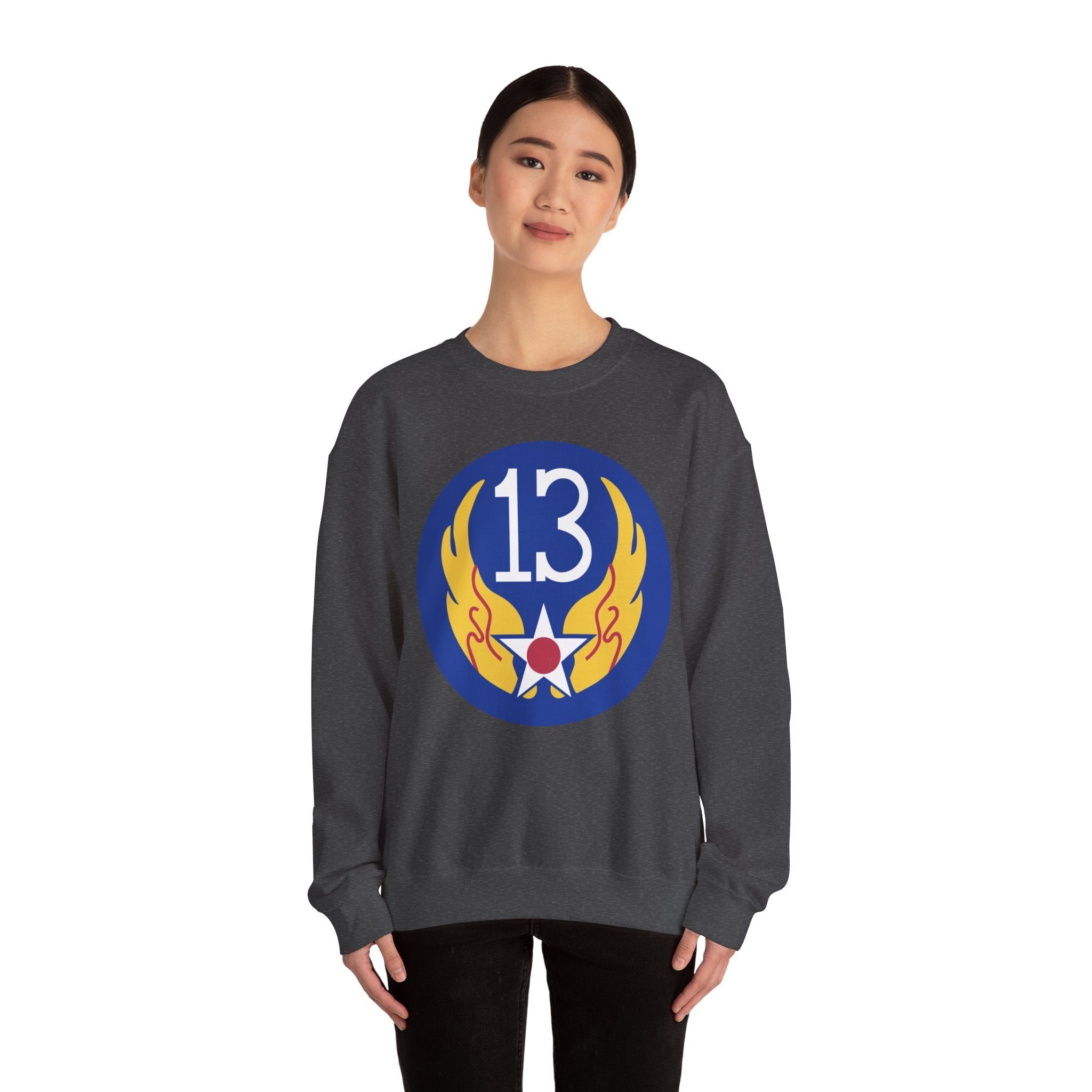 Crewneck Sweatshirt - AAC - SSI - 13th Air Force wo Txt X 300