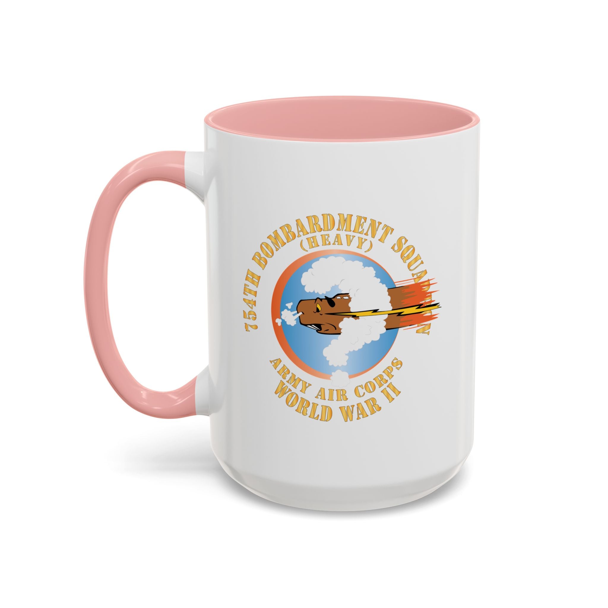 Accent Coffee Mug - AAC - 754th Bombardment Squadron - Army Air Corps - WWII X 300