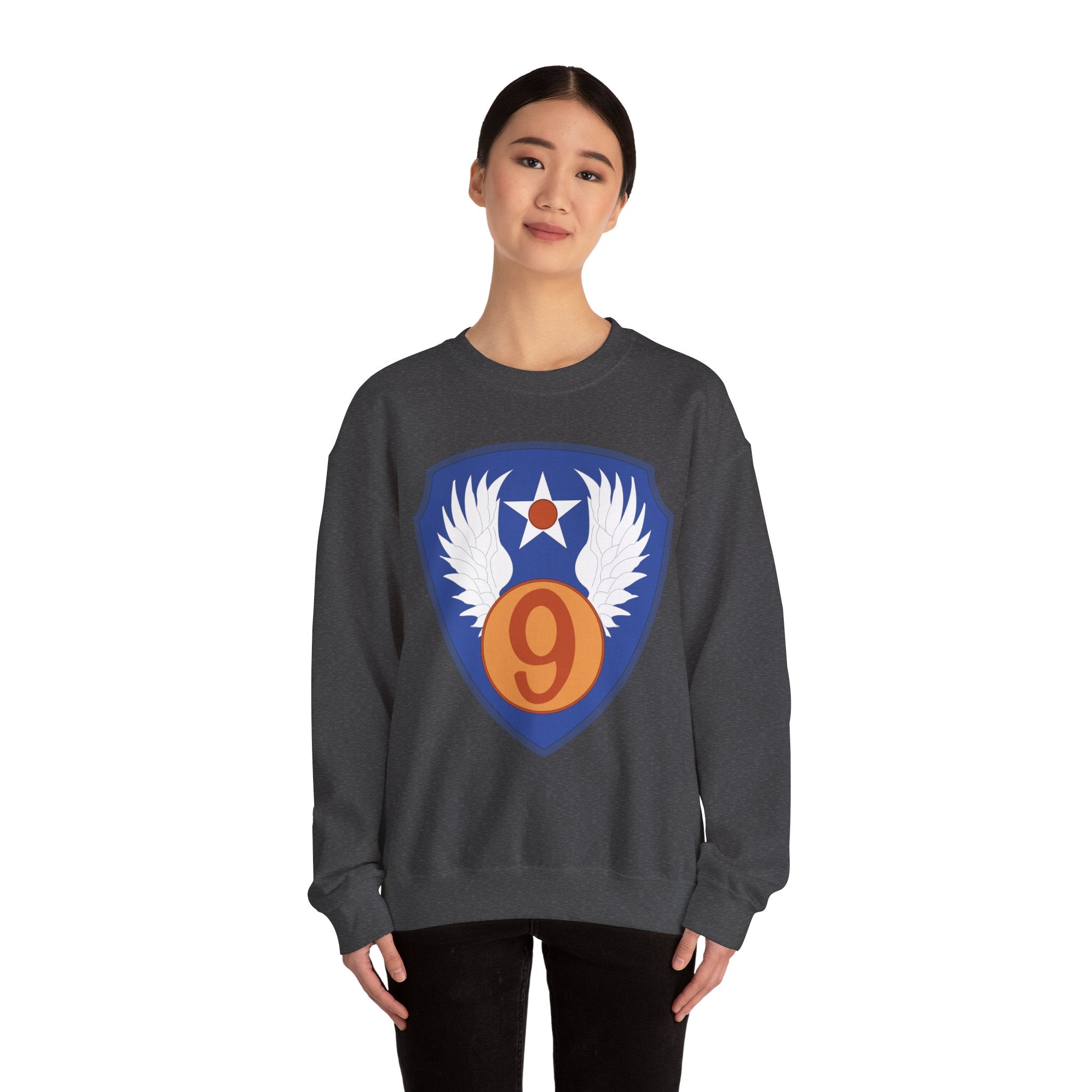Crewneck Sweatshirt - AAC - SSI - 9th Air Force wo Txt X 300