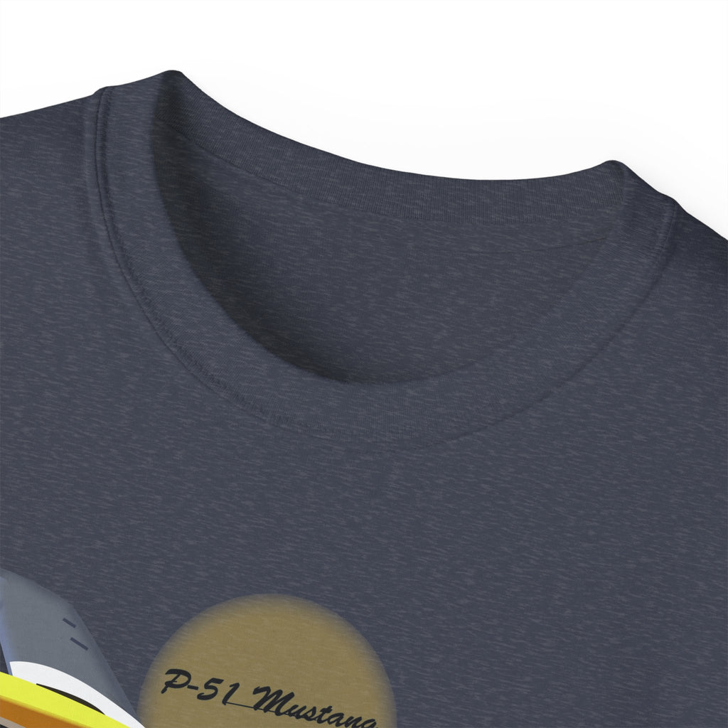 Unisex Ultra Cotton Tee - Army Air Corps P-51 Mustang wo AAC X 300