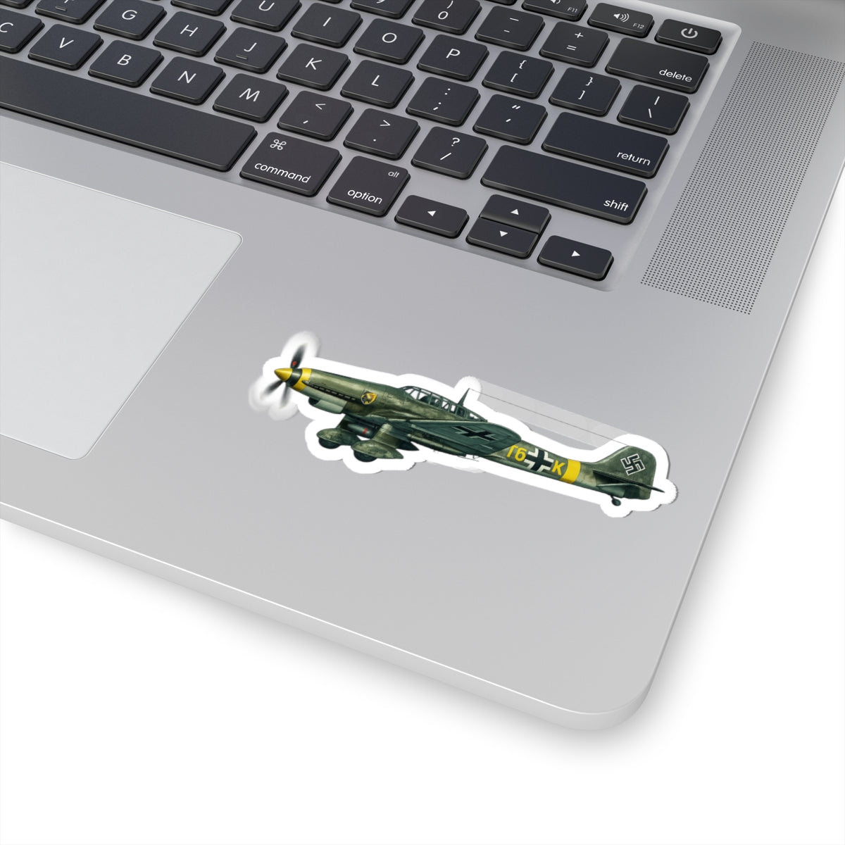 Kiss-Cut Stickers - WWII - Fighter Aircraft - German Stuka Dive Bomber - Profile - Left