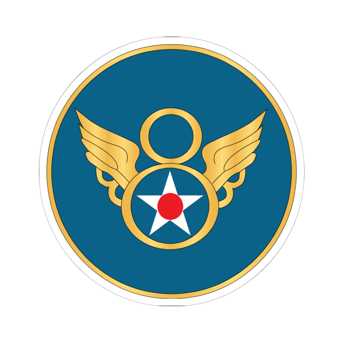 Kiss-Cut Stickers - AAC - 8th Air Force wo Txt X 300