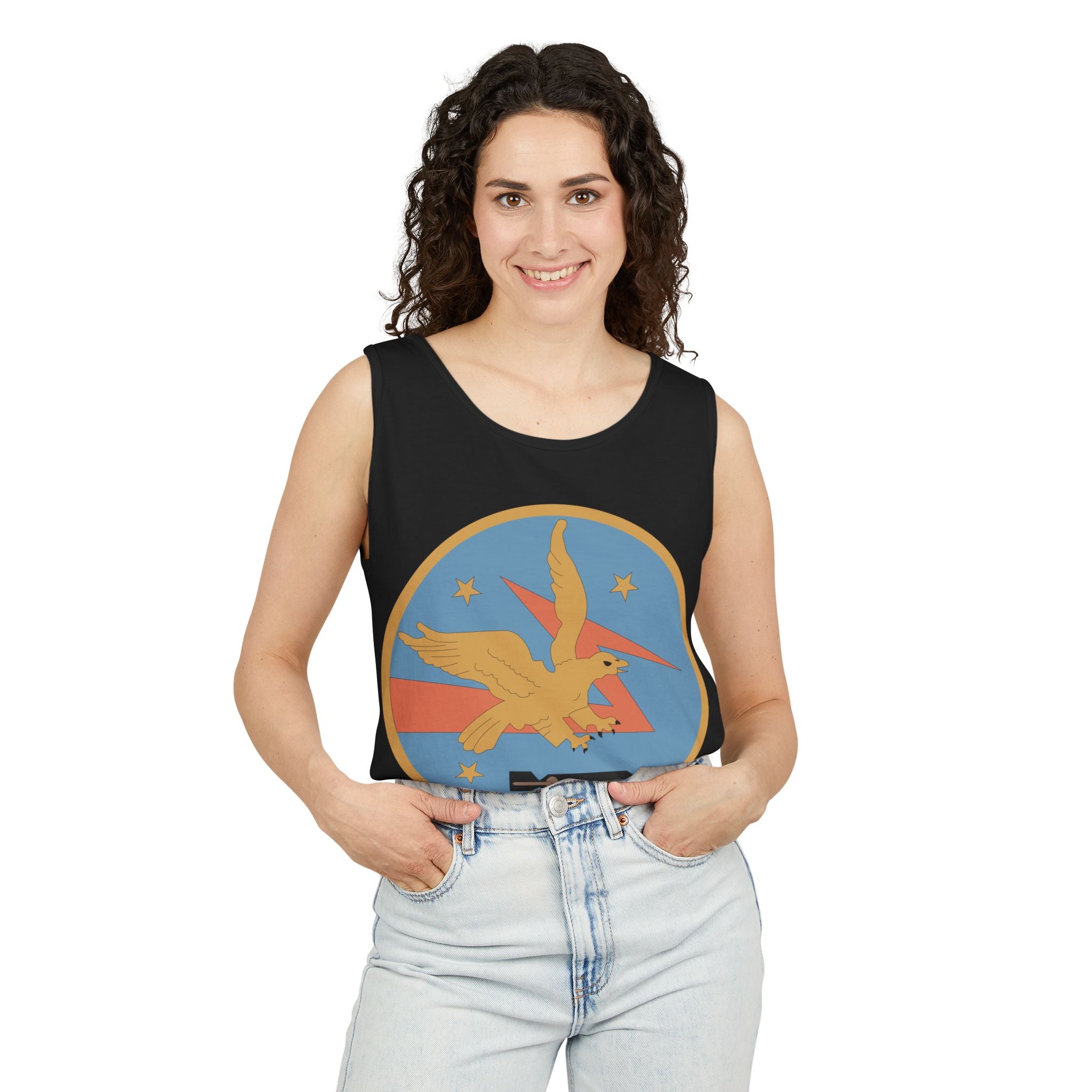 Unisex Garment-Dyed Tank Top - AAC - 526th Bombardment Squadron wo txt X 300