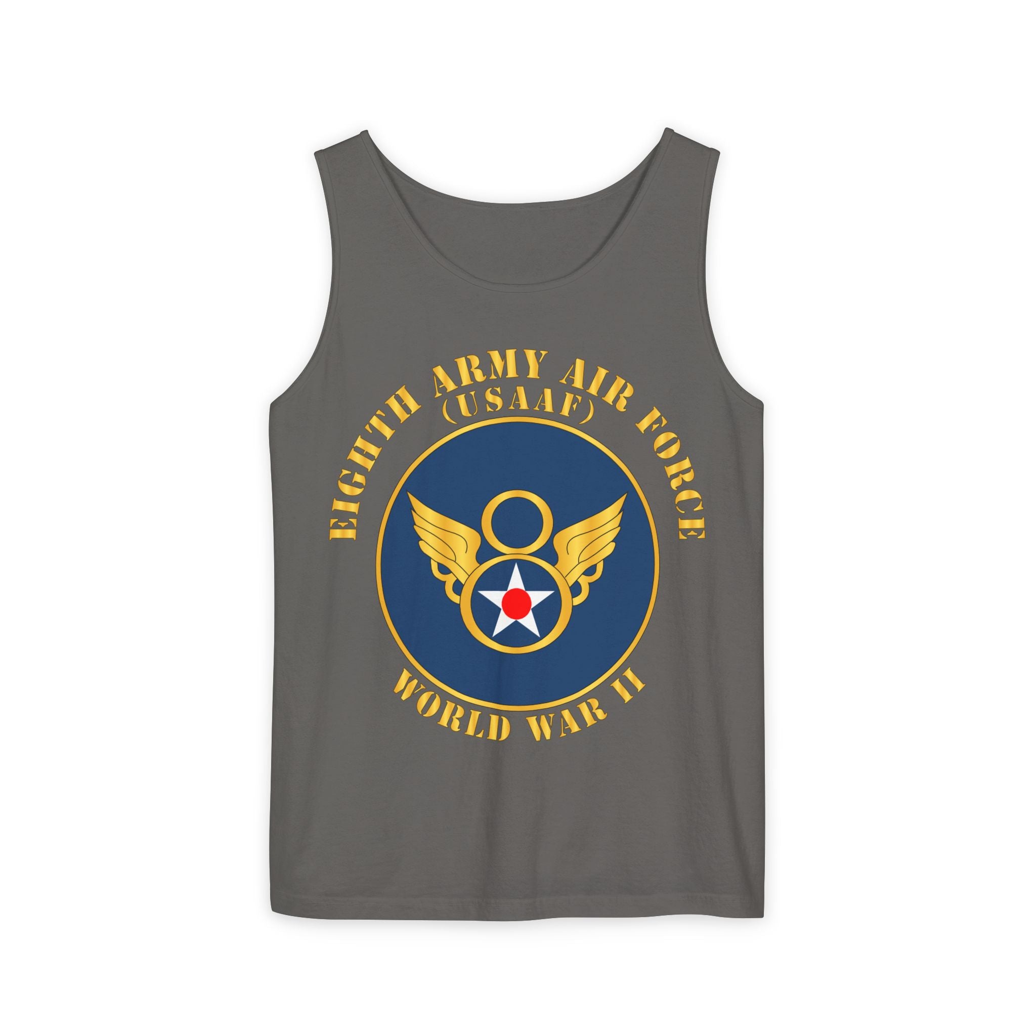 Unisex Garment-Dyed Tank Top - AAC - 8th Air Force - WWII - USAAF x 300